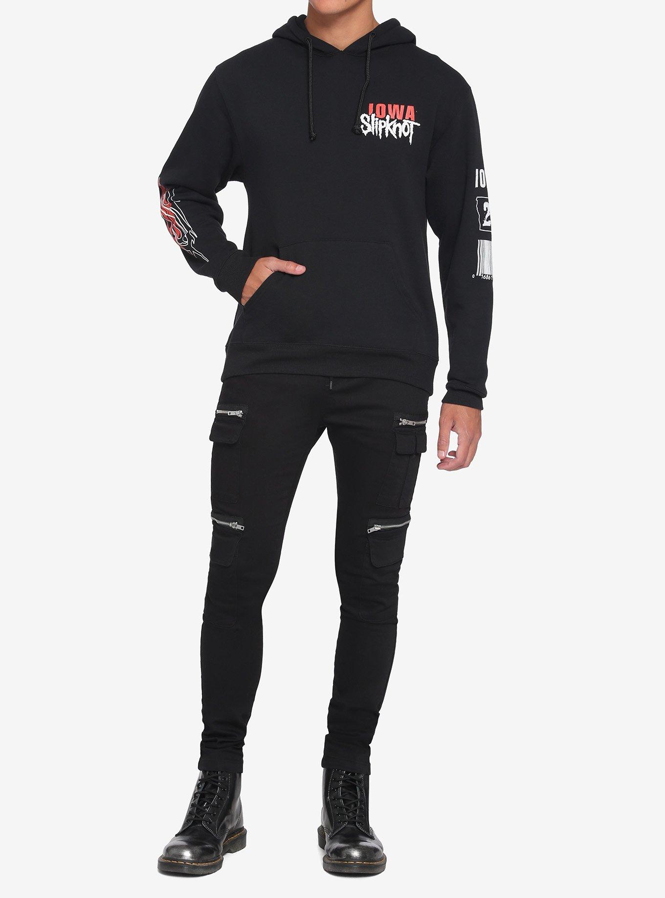 Slipknot Iowa 20th Anniversary Hoodie, BLACK, alternate