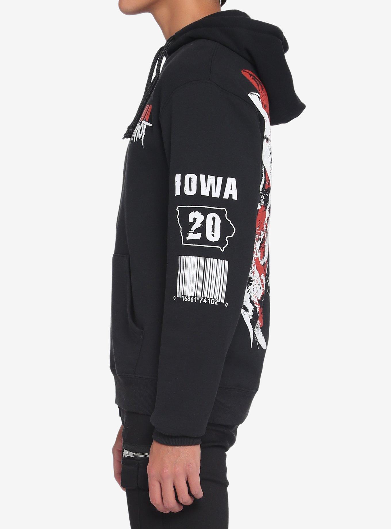Slipknot Iowa 20th Anniversary Hoodie, BLACK, alternate