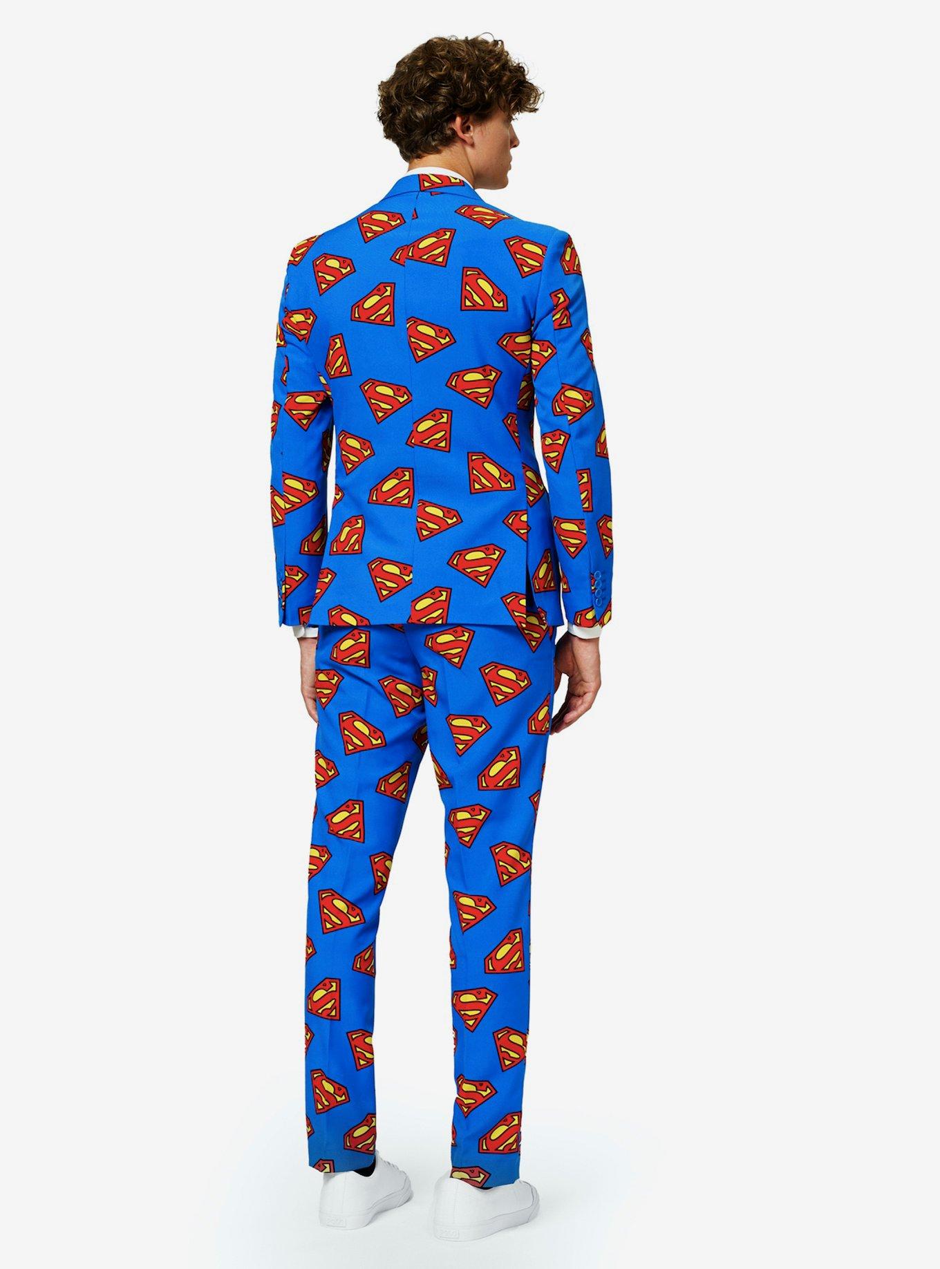 DC Comics Superman Suit, BLUE, alternate