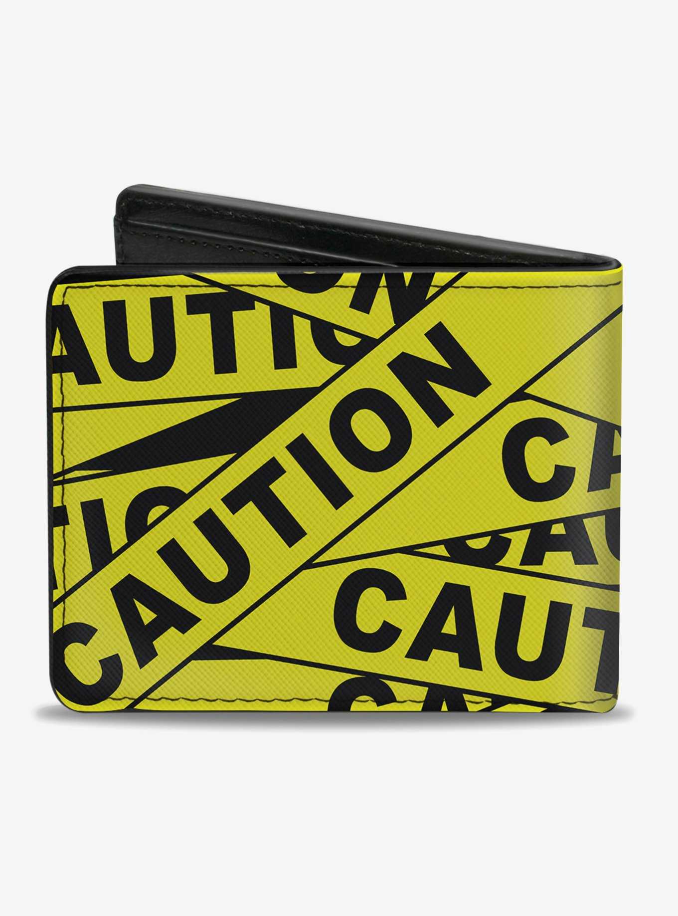 Caution Tape Bifold Wallet, , hi-res