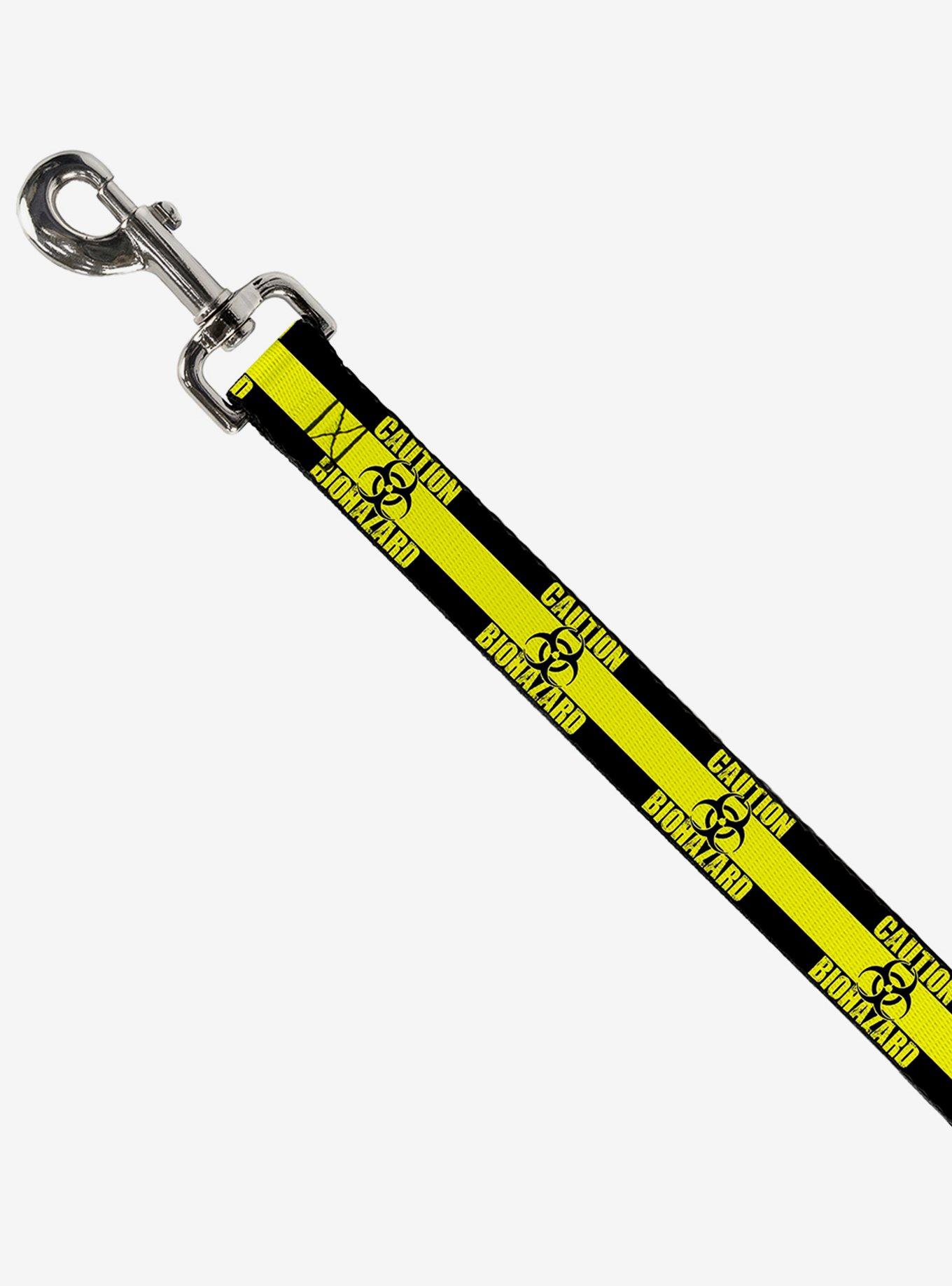 Caution Biohazard Dog Leash, , hi-res