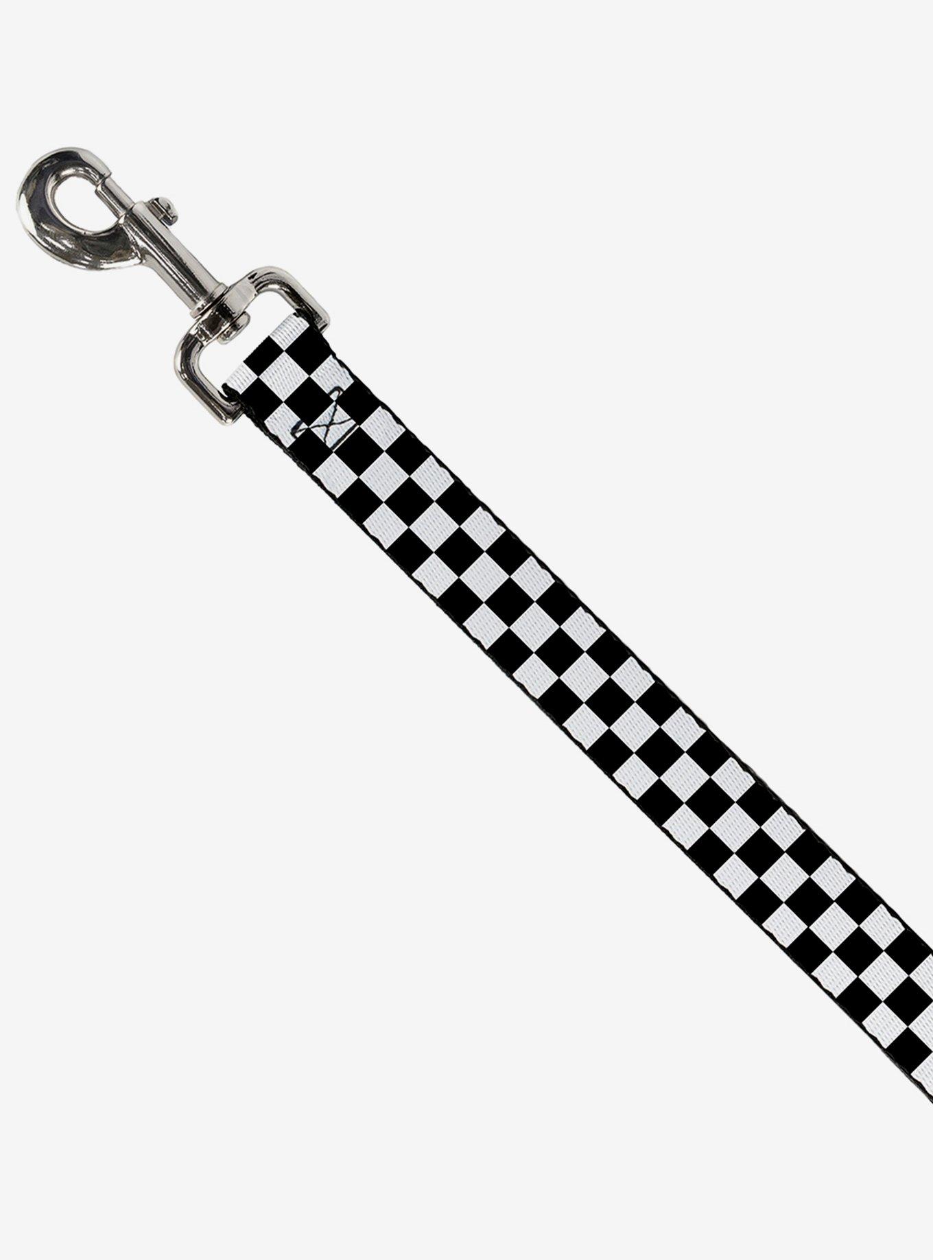 Checker Print Dog Leash, , hi-res