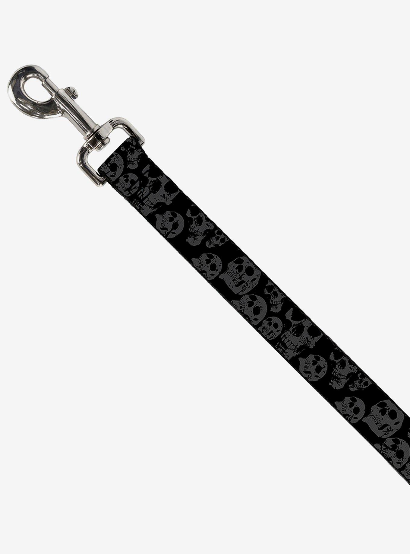 Stacked Skulls Dog Leash, , alternate