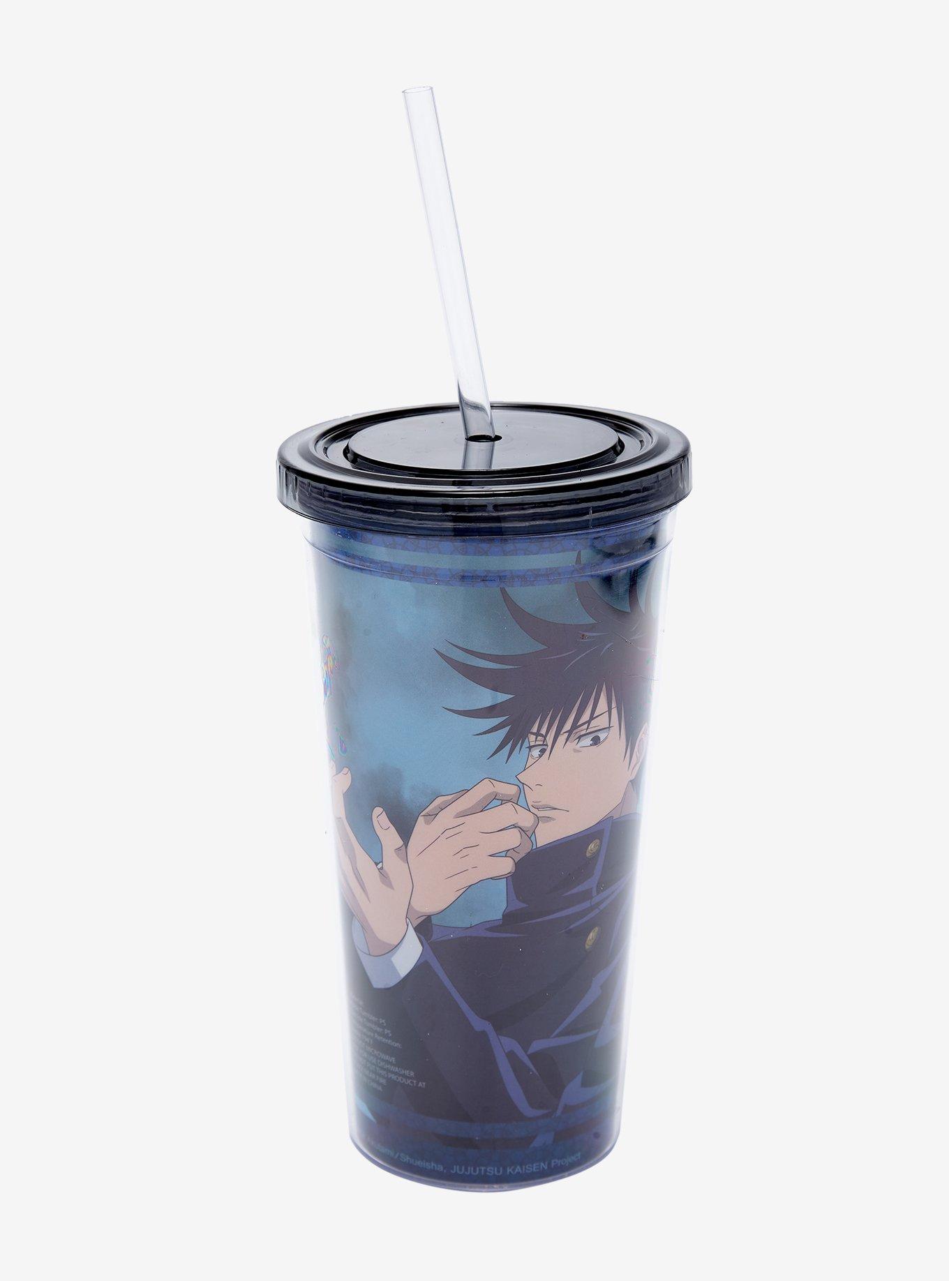 Jujutsu Kaisen Yuji & Megumi Acrylic Travel Cup, , alternate