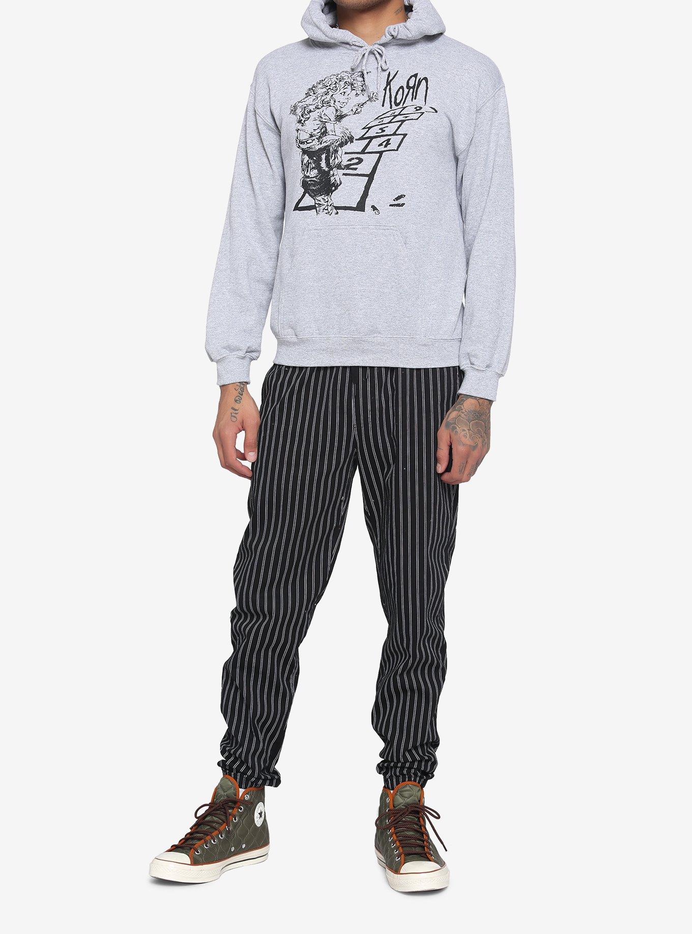 Korn Follow The Leader Hoodie, GREY, alternate