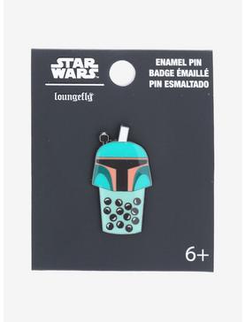 Loungefly Star Wars Boba Fett Boba Cup Enamel Pin, , hi-res