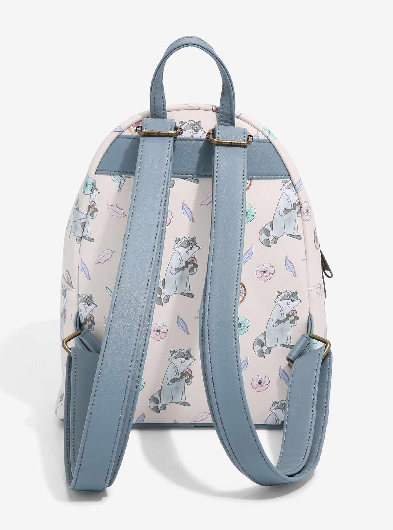 Loungefly Disney Pocahontas Meeko & Flit Mini Backpack, , alternate