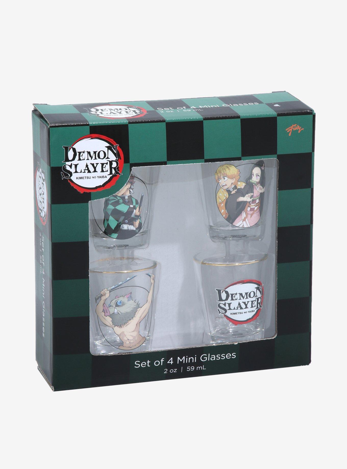 Demon Slayer: Kimetsu no Yaiba Character Portraits Mini Glass Set, , alternate