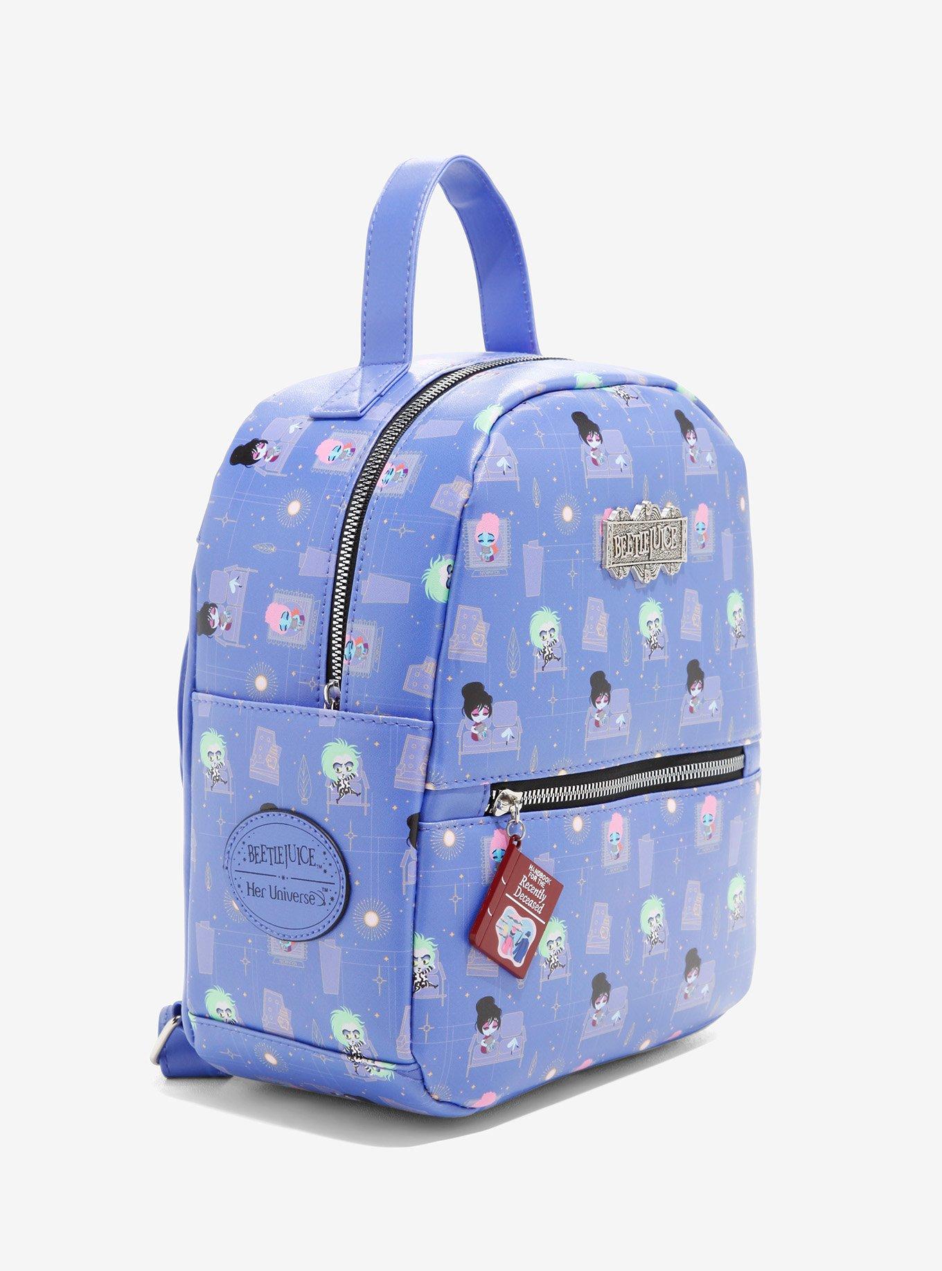 Beetlejuice Neitherworld Waiting Room Mini Backpack, , alternate