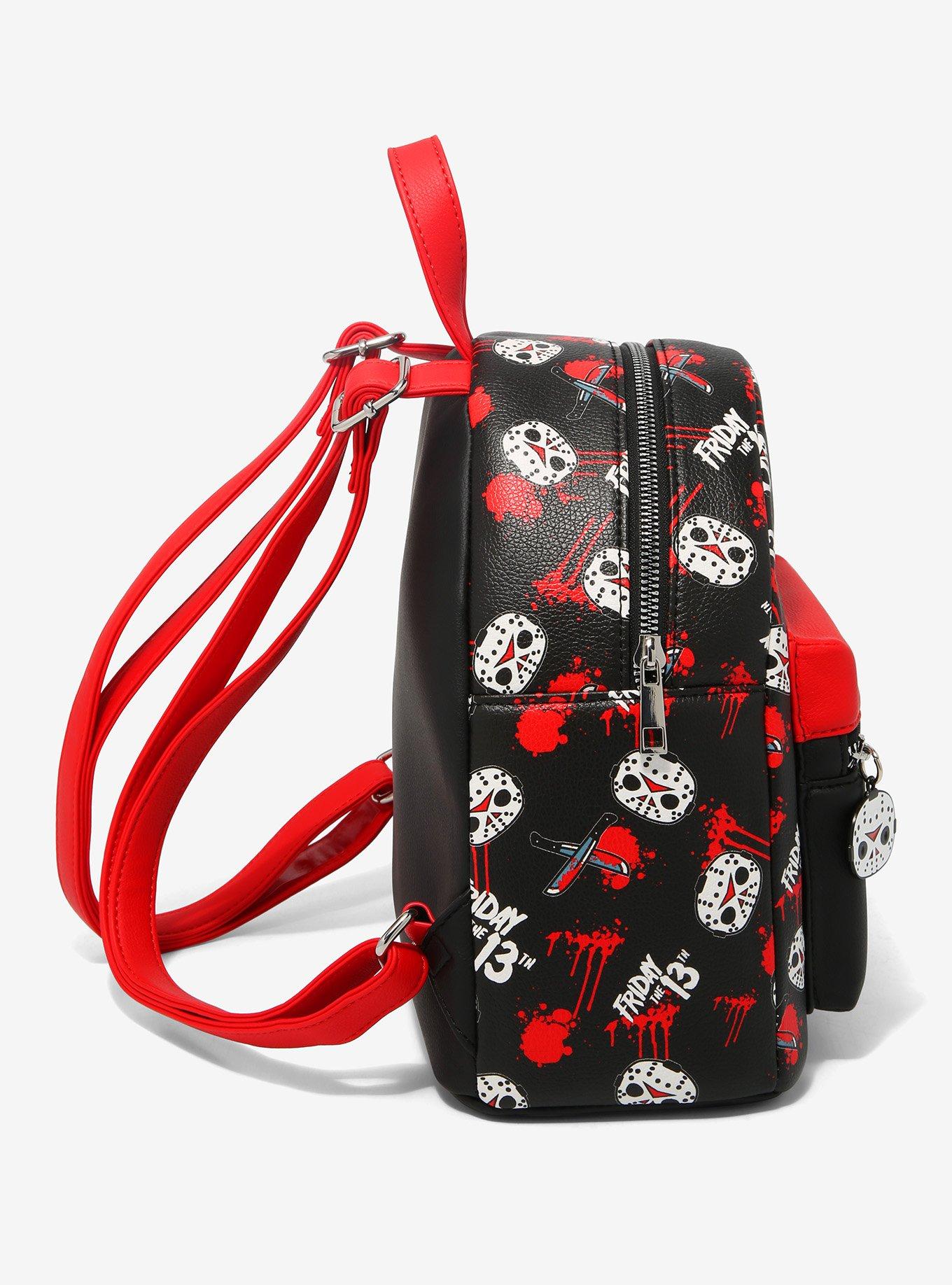Friday The 13th Chibi Jason Mask Mini Backpack, , alternate