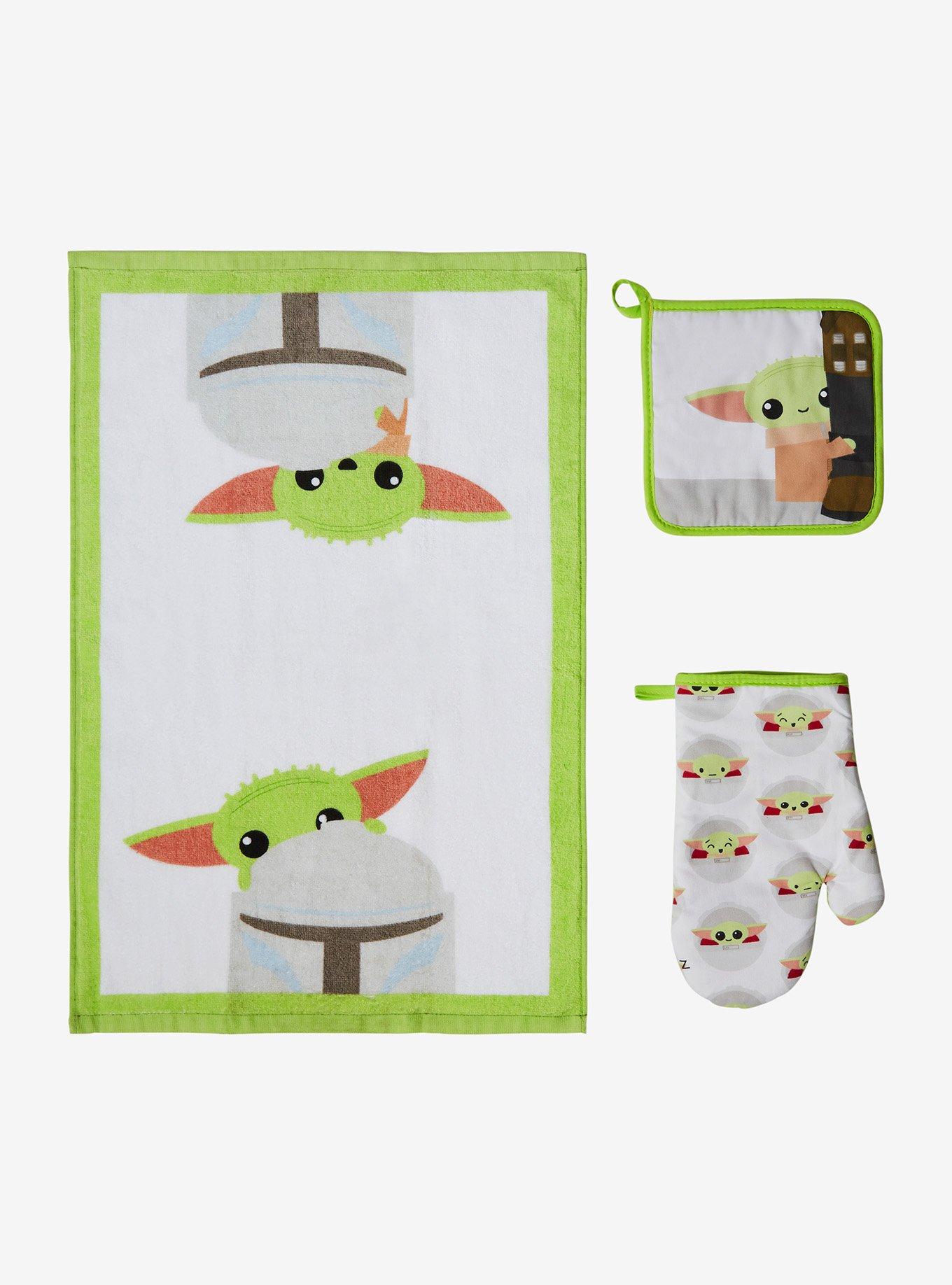 Star Wars The Mandalorian Mando & Grogu Chibi Kitchen Set - BoxLunch Exclusive, , alternate