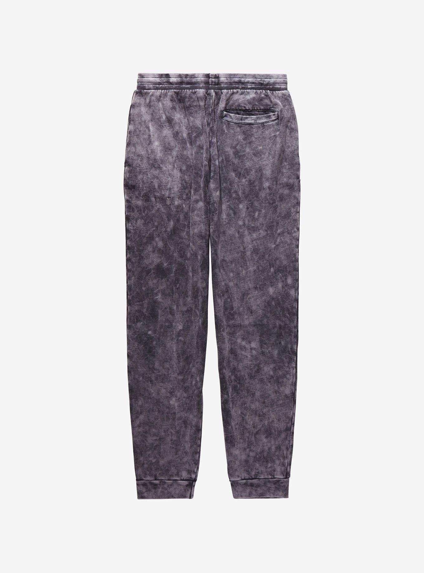 Avatar: The Last Airbender Air Nomads Acid Wash Joggers - BoxLunch Exclusive, DARK WASH, alternate