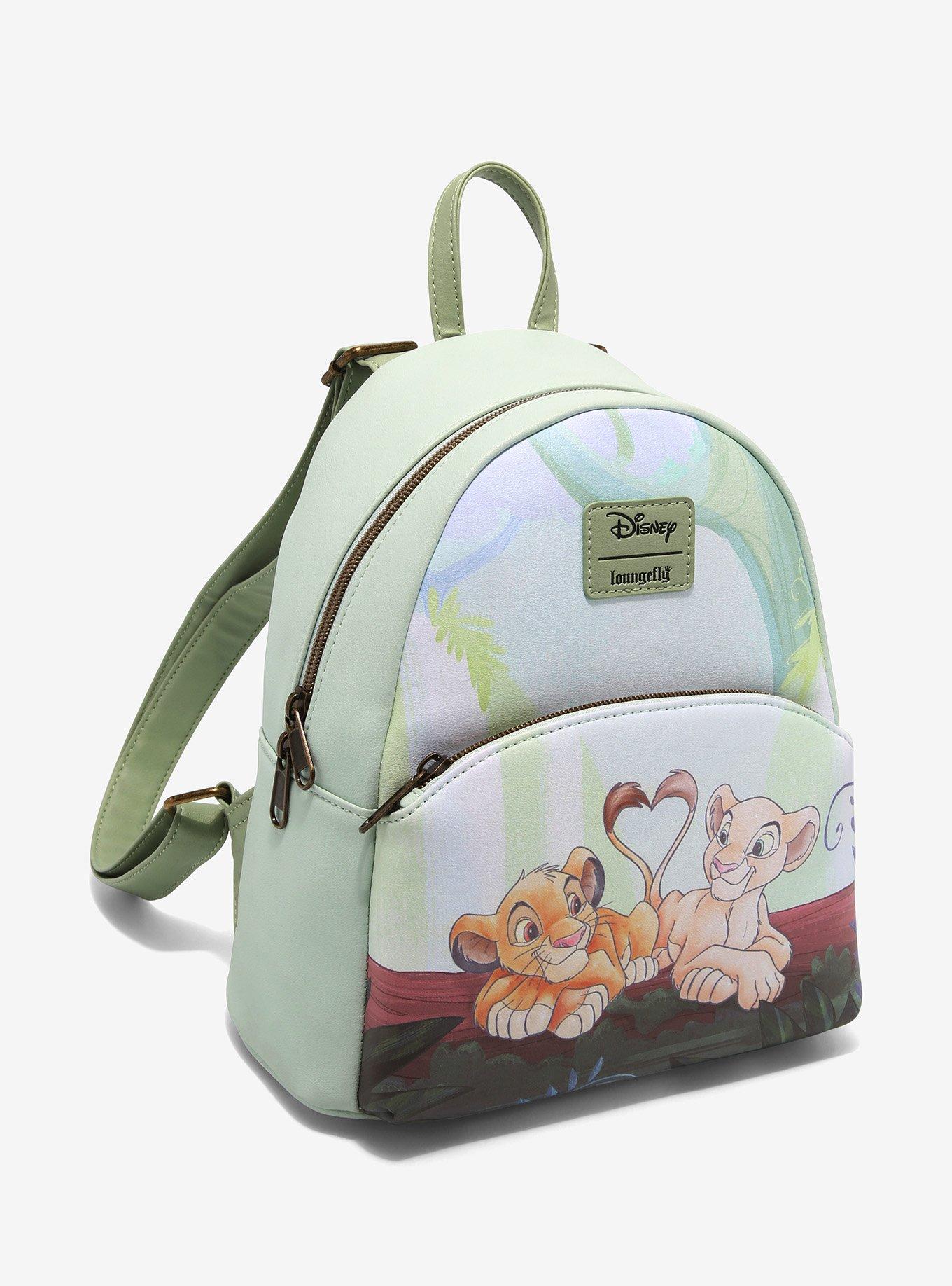 Loungefly Disney The Lion King Nala & Simba Heart Mini Backpack, , alternate