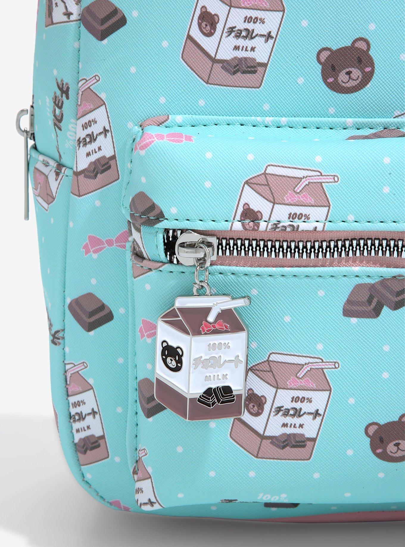 Teddy Bear Chocolate Milk Mini Backpack, , alternate