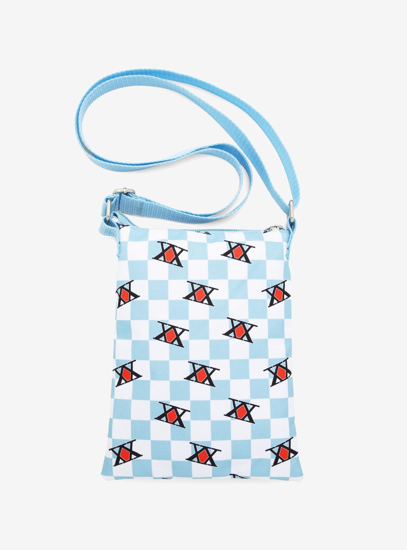 Hunter X Hunter Checkerboard Chibi Passport Crossbody Bag, , alternate