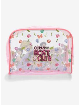 Ouran High School Host Club Floral Makeup Bag, , hi-res