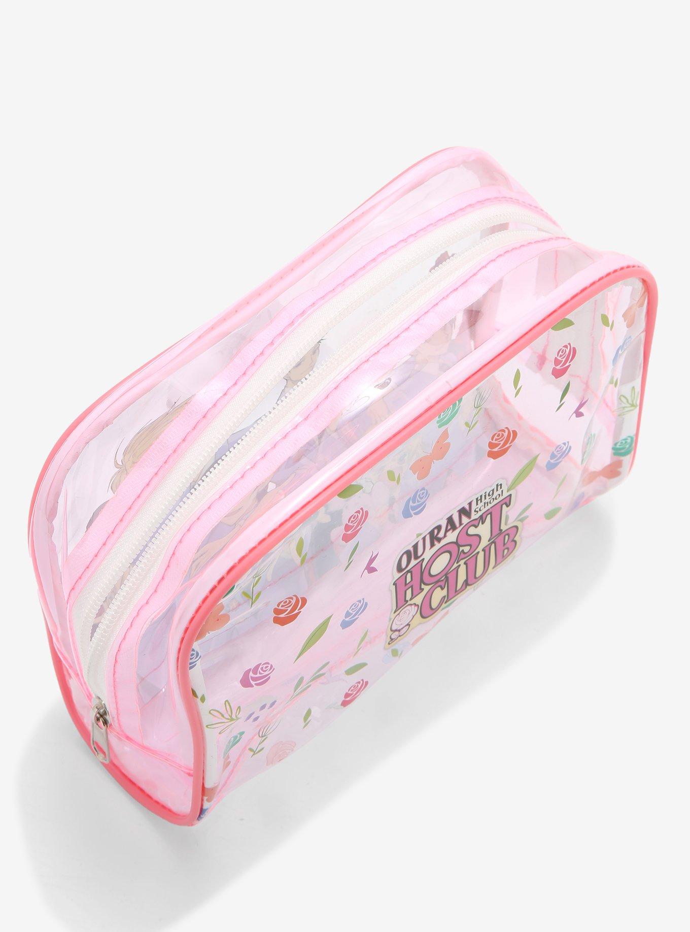 Ouran High School Host Club Floral Makeup Bag, , alternate