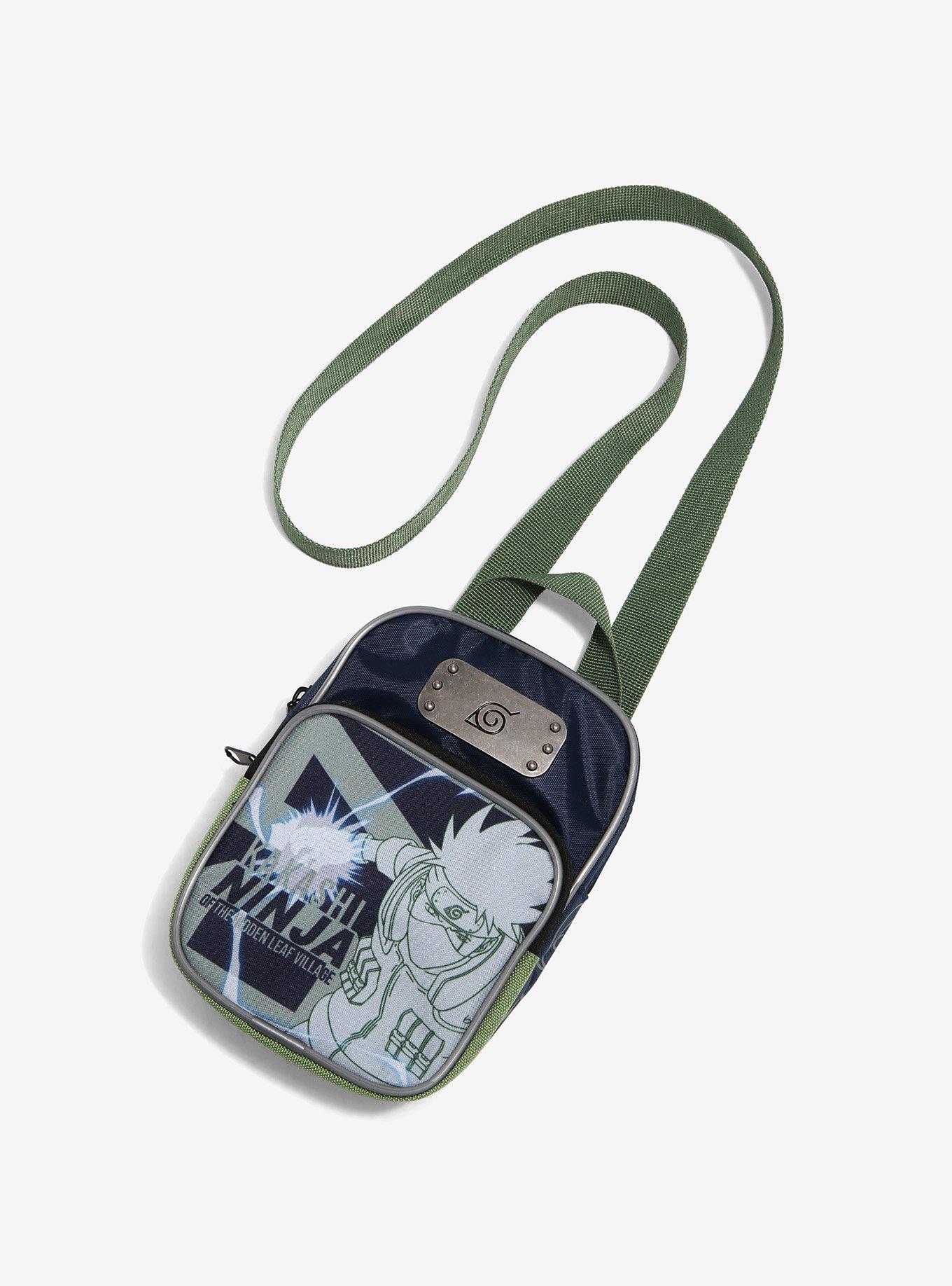 Naruto Shippuden Kakashi Athletic Crossbody Bag, , alternate