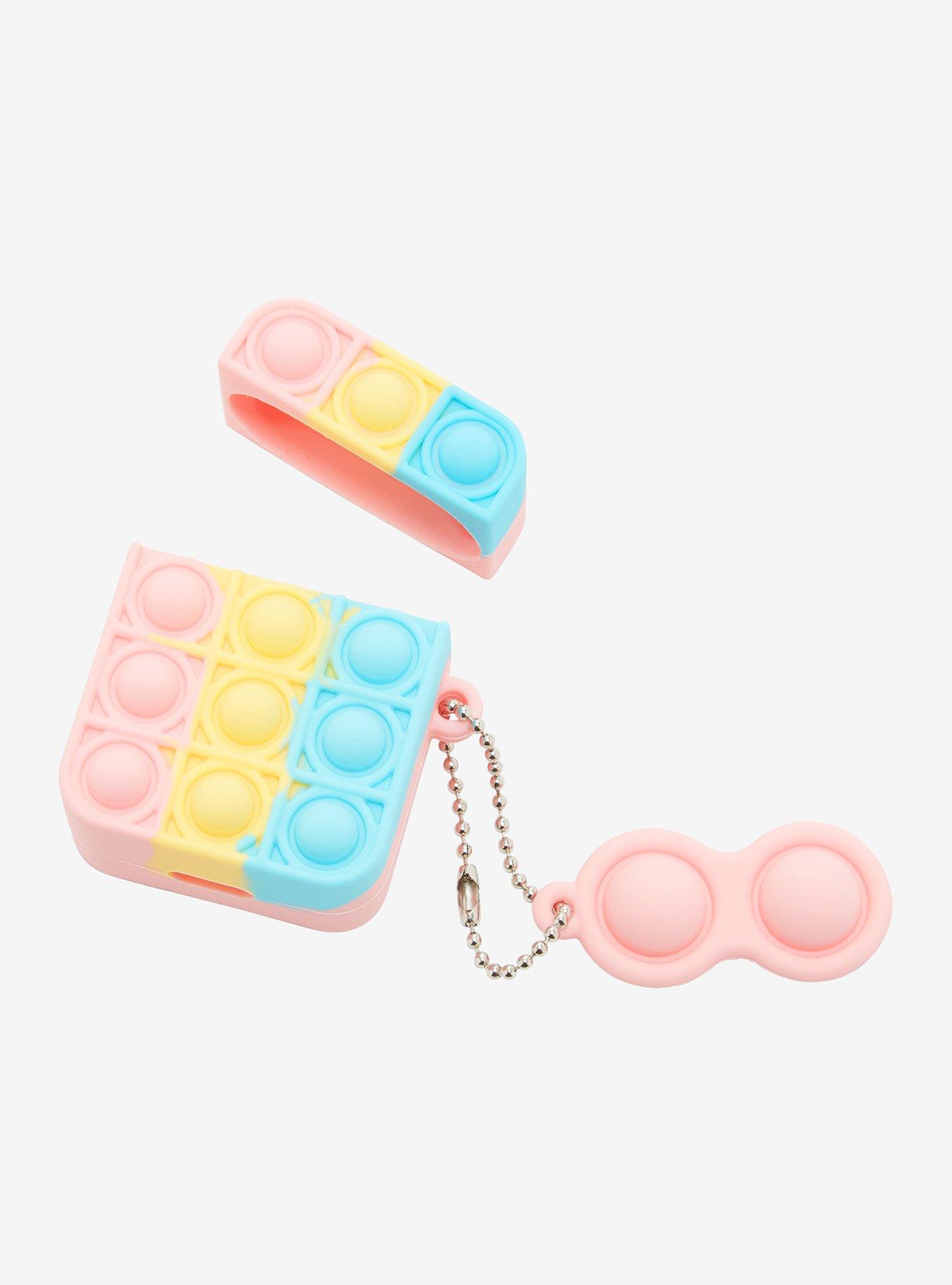Pastel Silicone Pop-Up Wireless Earbud Case Cover, , alternate