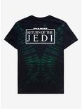 Star Wars: Return Of The Jedi Green Wash Boyfriend Fit Girls T-Shirt, MULTI, alternate