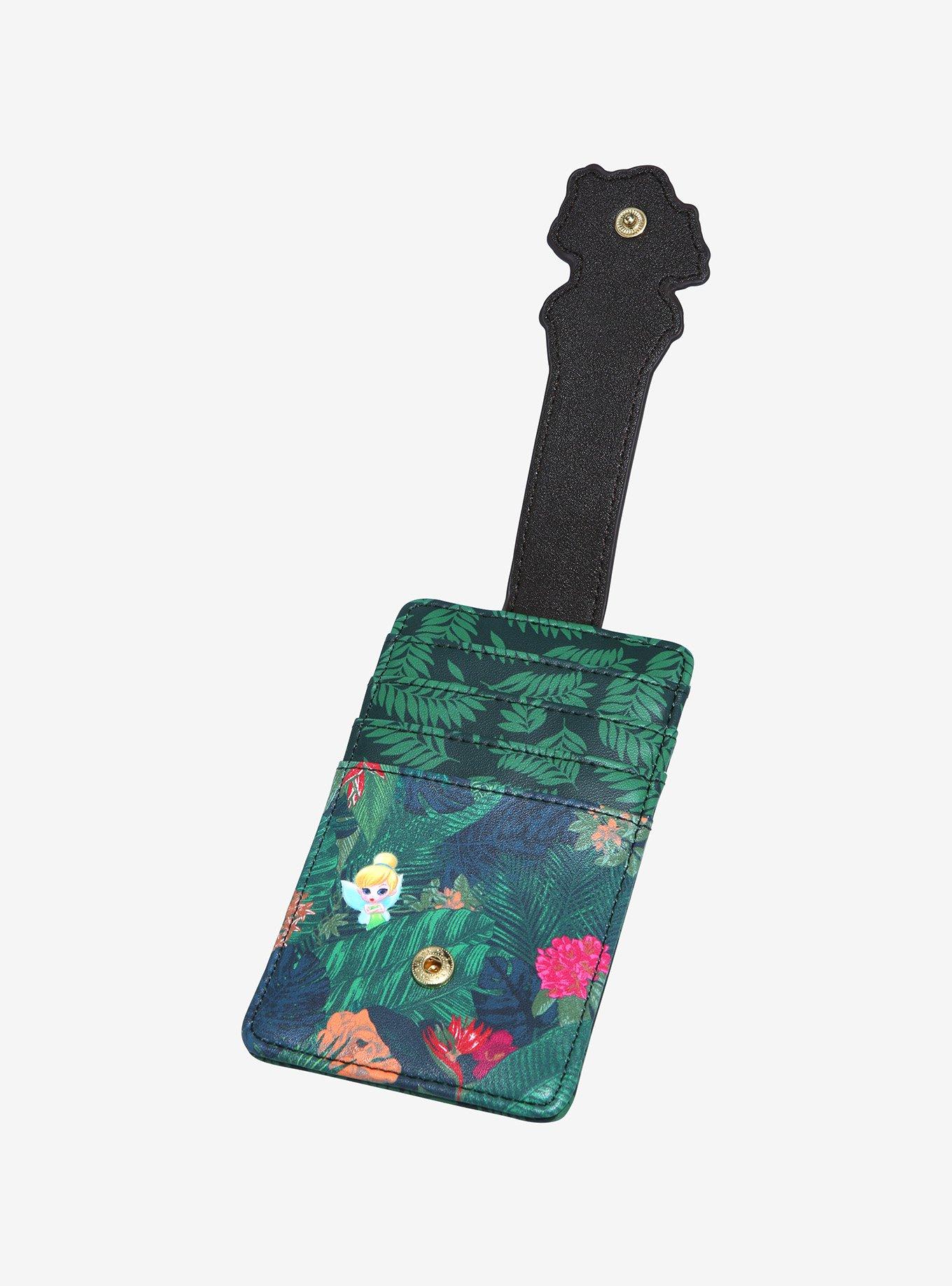 Loungefly Disney Peter Pan & Tinkerbell Chibi Jungle Cardholder - BoxLunch Exclusive, , alternate