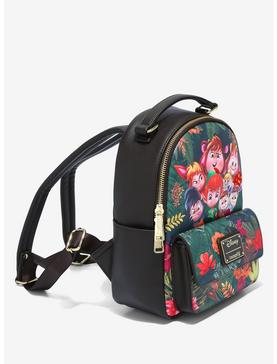 Loungefly Disney Peter Pan & Lost Boys Chibi Jungle Mini Backpack - BoxLunch Exclusive, , hi-res