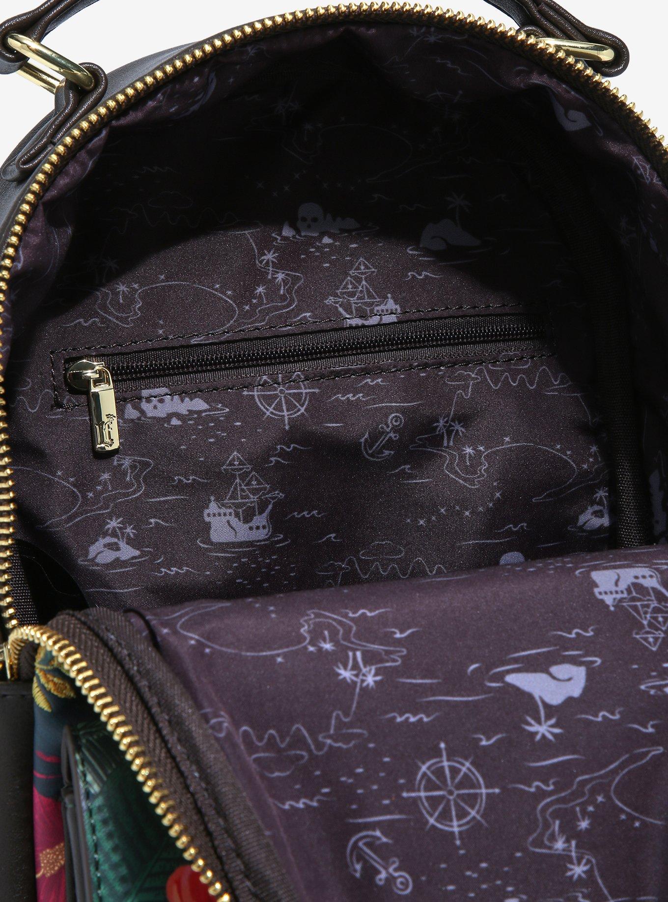 Loungefly Disney Peter Pan & Lost Boys Chibi Jungle Mini Backpack - BoxLunch Exclusive, , alternate