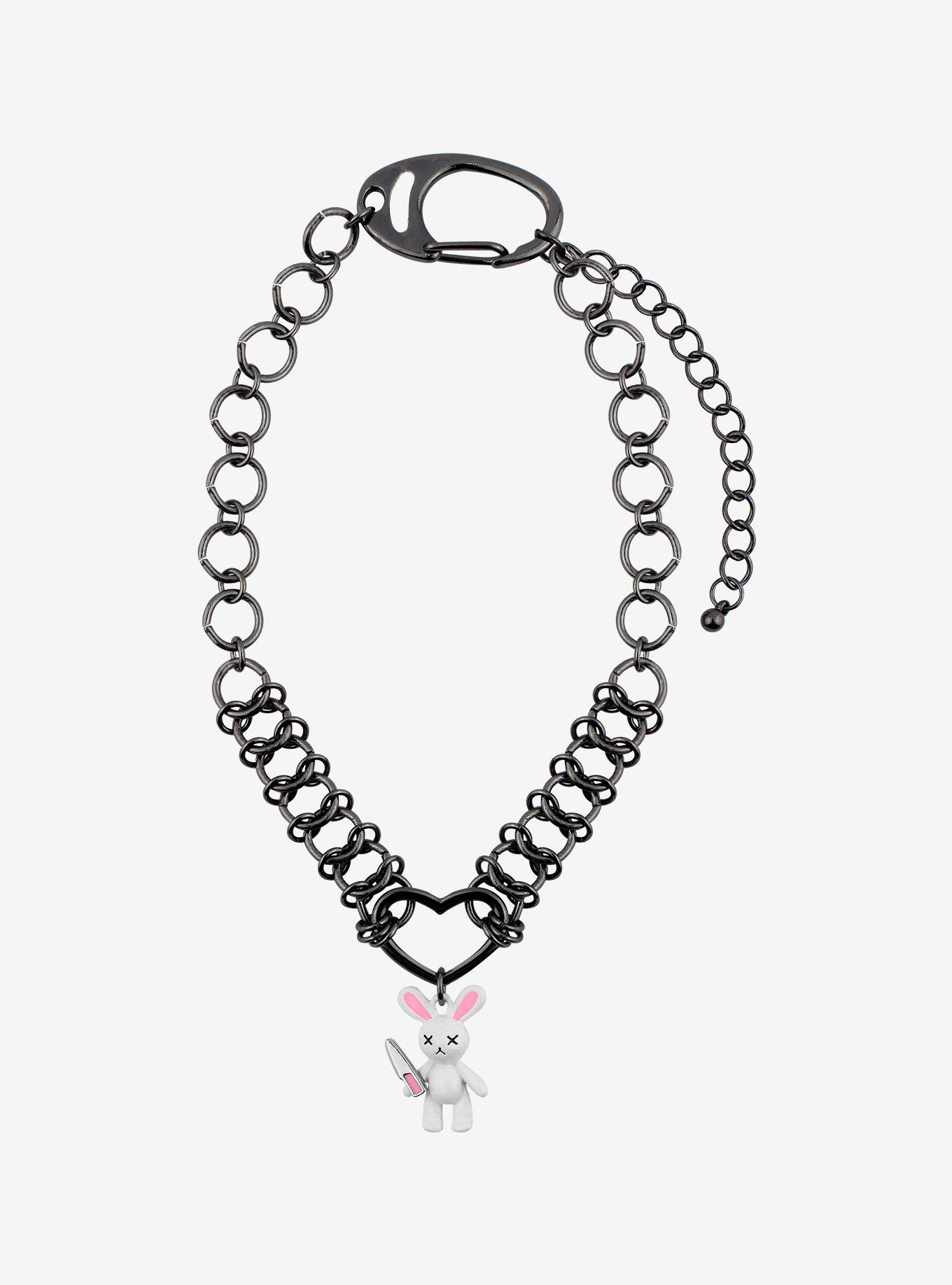 Dead Bunny Chain Choker, , alternate