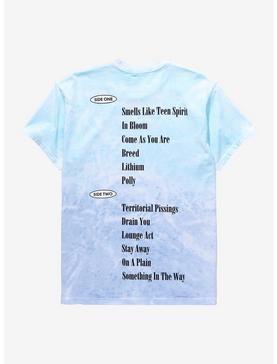 Nirvana Nevermind 30th Anniversary Tracklist Tie-Dye Girls T-Shirt, , hi-res