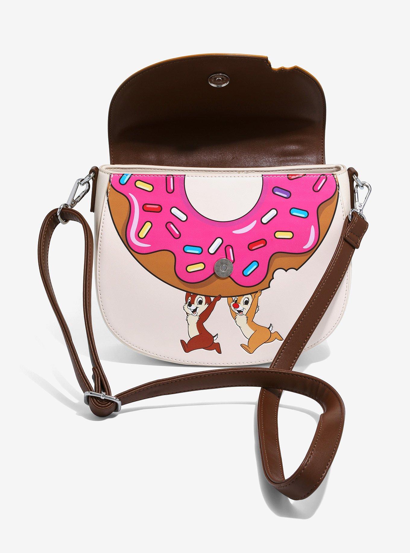 NWT Loungefly Disney Chip & online Dale Donut Crossbody Bag