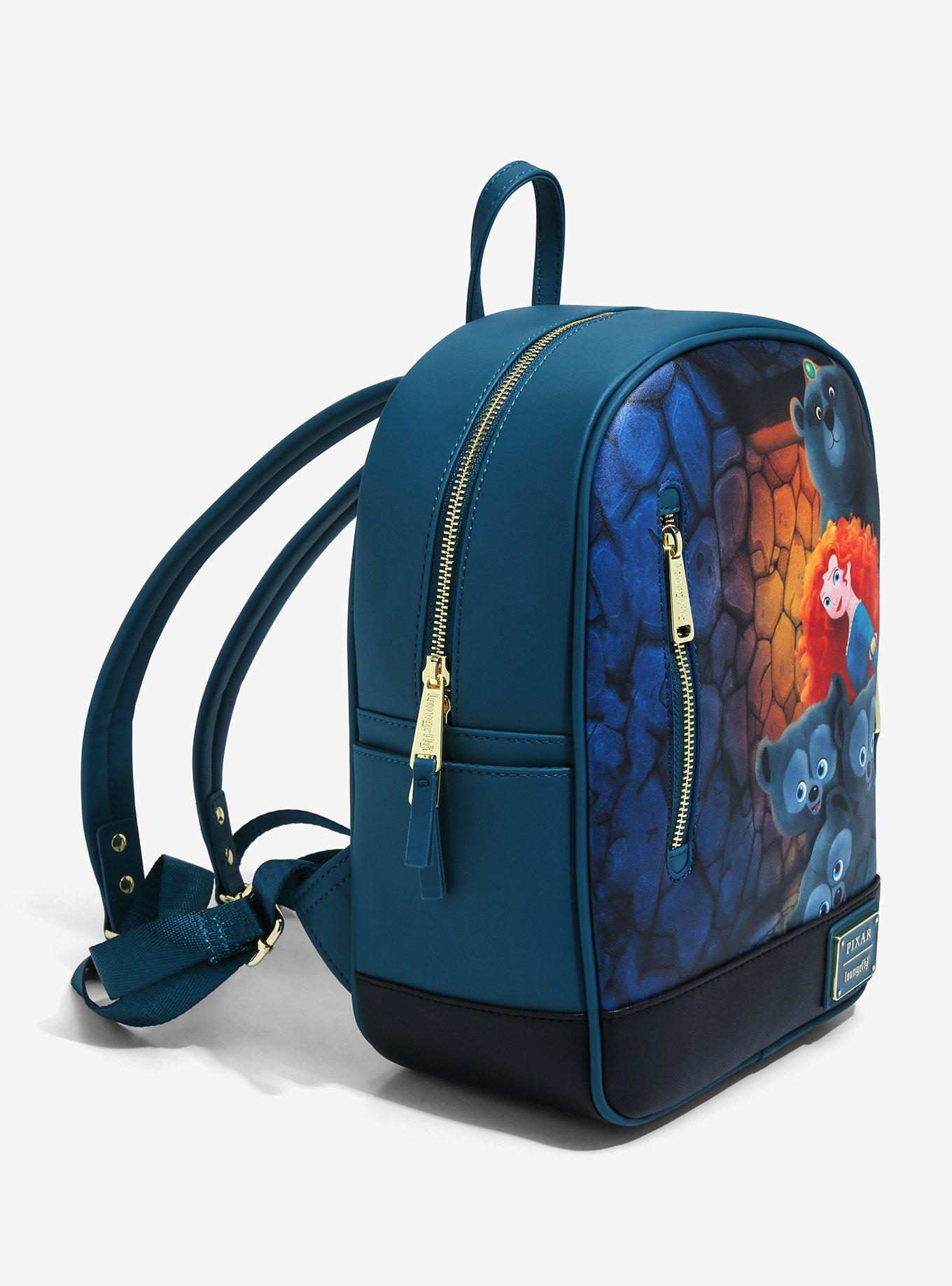 Loungefly Disney Pixar Brave Merida & DunBroch Bears Mini Backpack - BoxLunch Exclusive, , alternate
