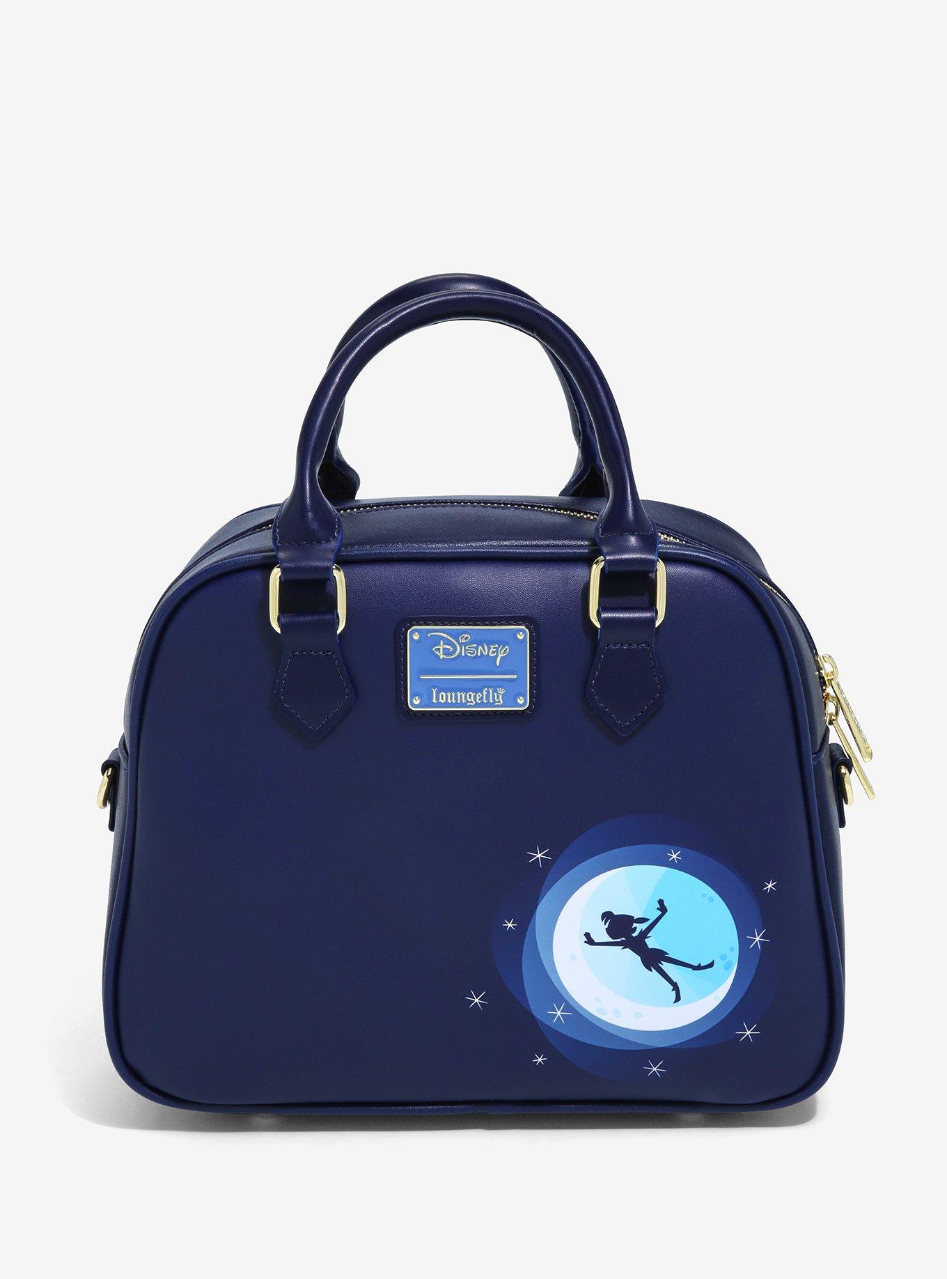 Loungefly Disney Peter Pan Tinker Bell & Jolly Roger Handbag - BoxLunch Exclusive, , alternate