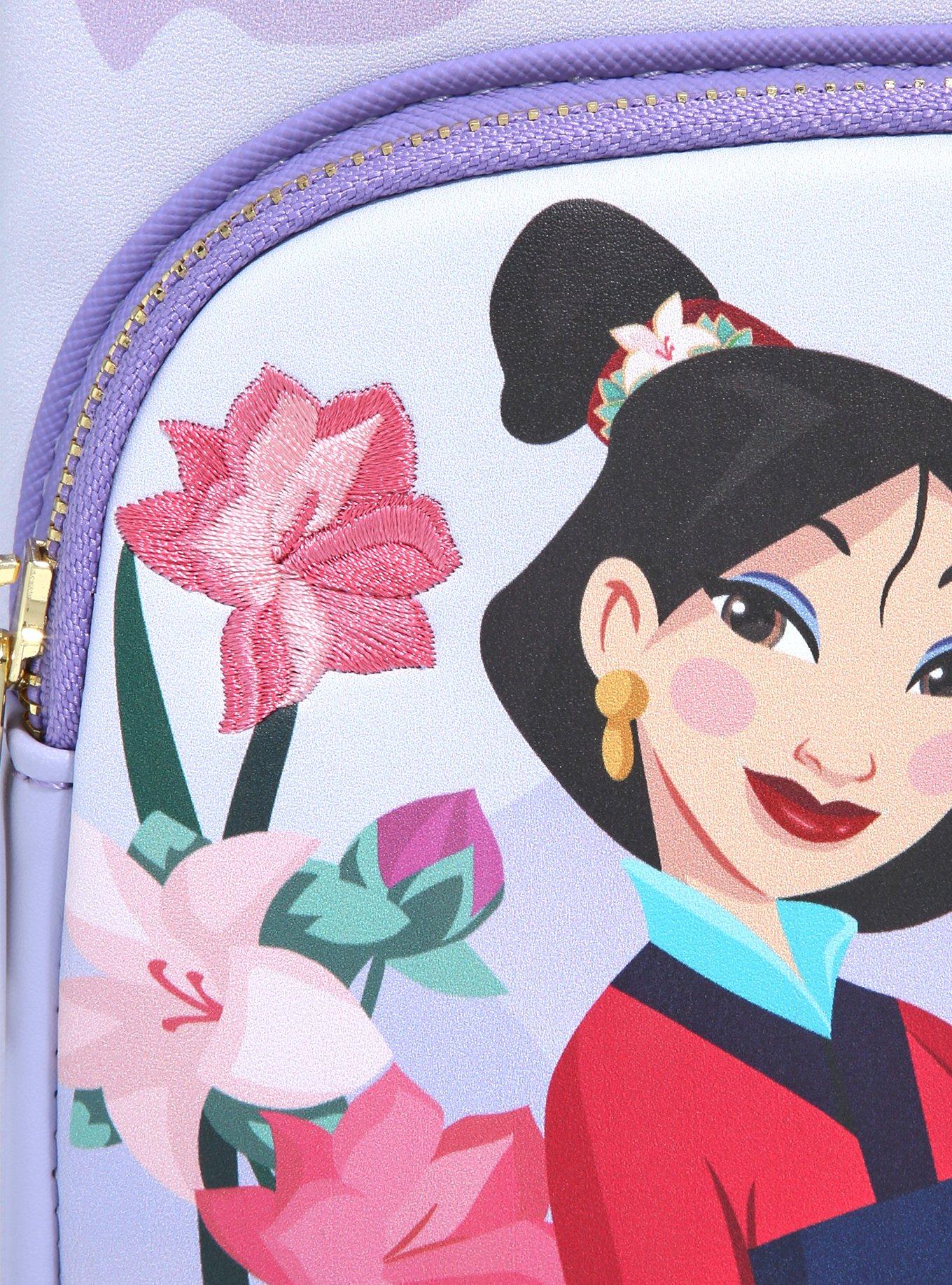 Loungefly Disney Mulan Magnolia Flowers Mini Backpack - BoxLunch Exclusive, , alternate