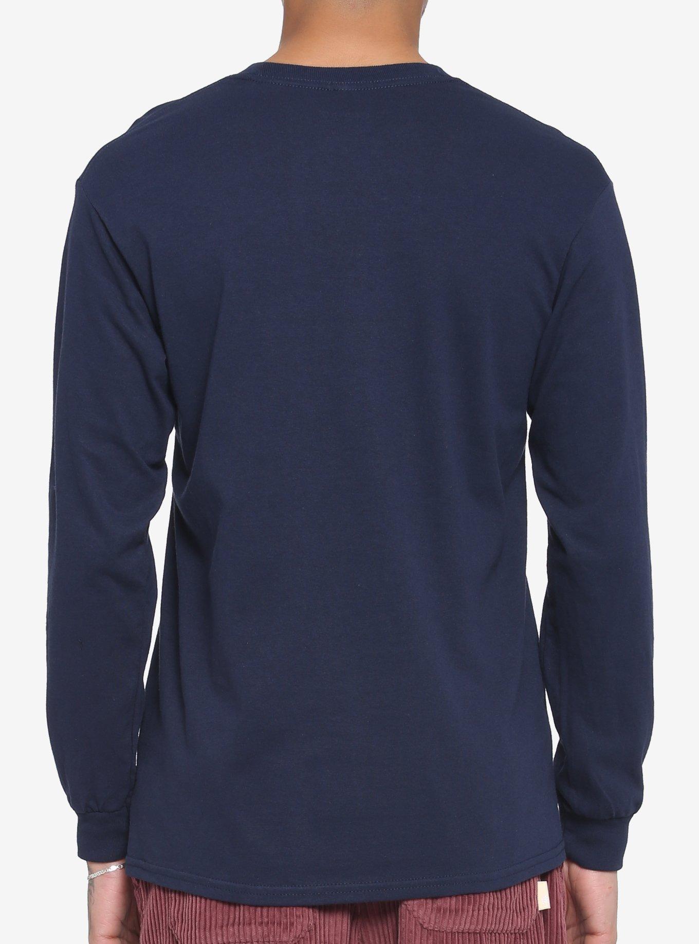 The Seven Deadly Sins Symbols Long-Sleeve T-Shirt, BLUE, alternate