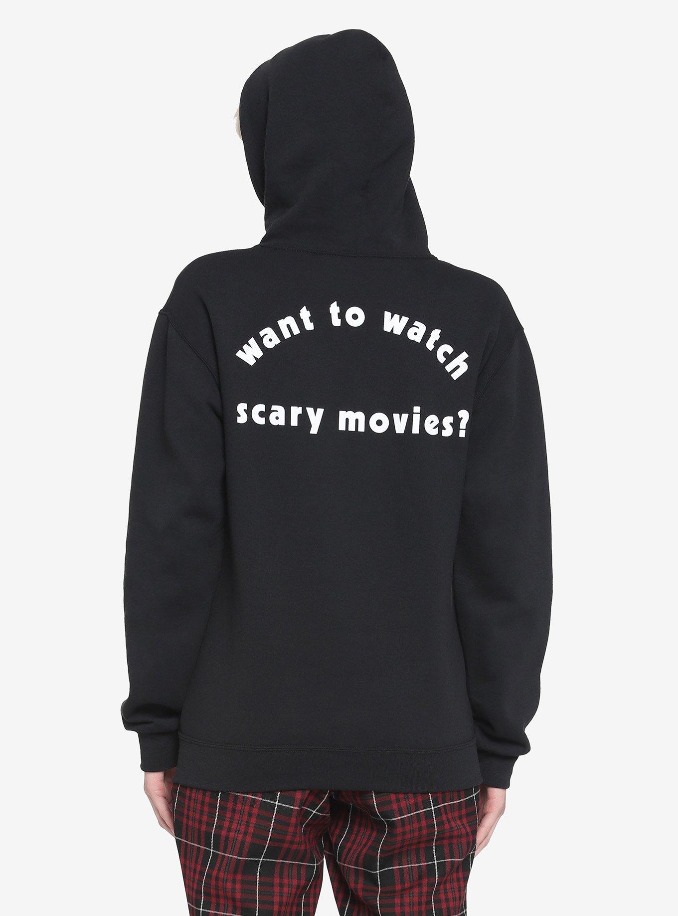 Scream Ghost Face Movies Girls Hoodie, MULTI, alternate