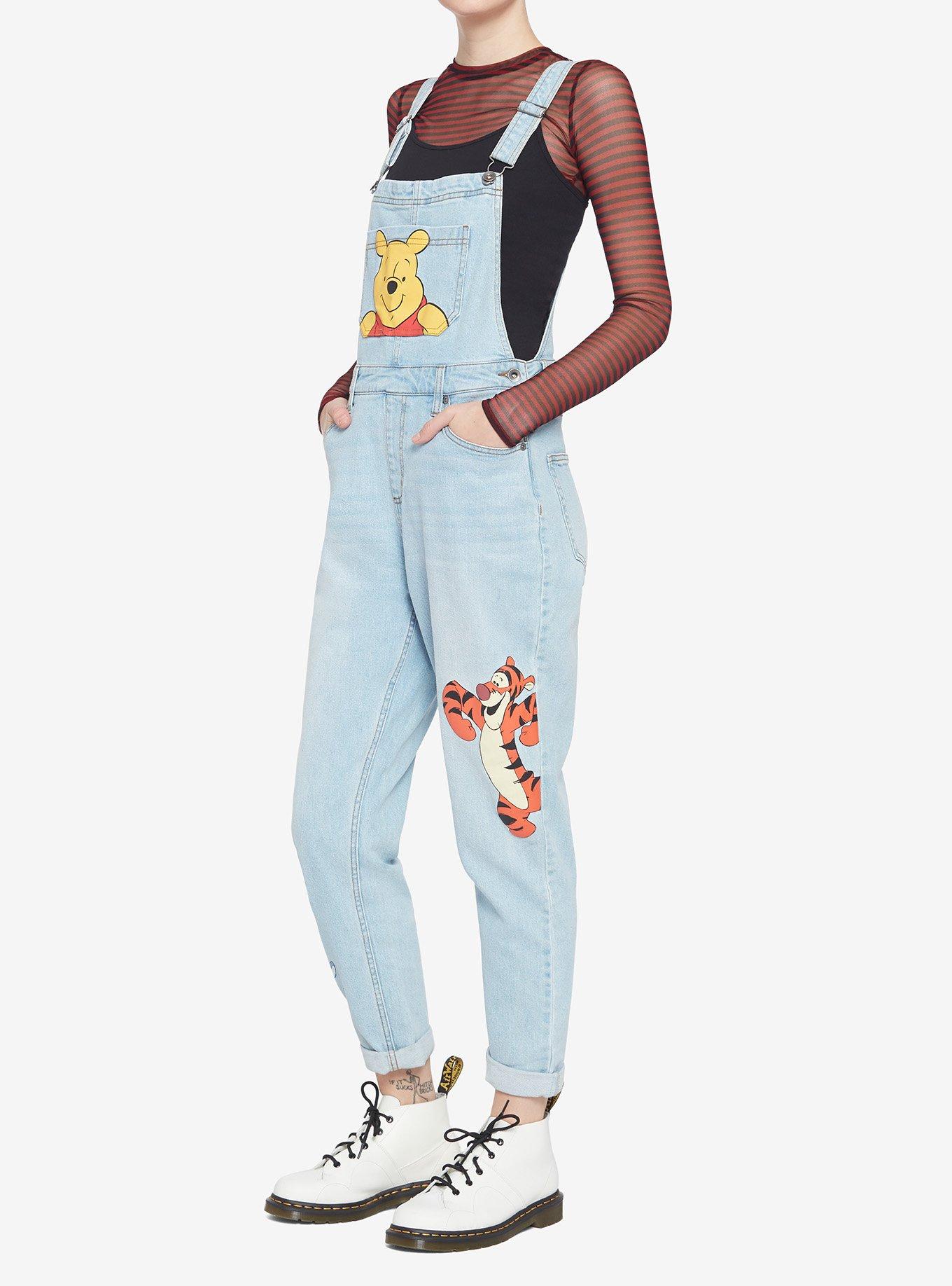 Disney Winnie The Pooh Mom Jean Overalls, MULTI, alternate