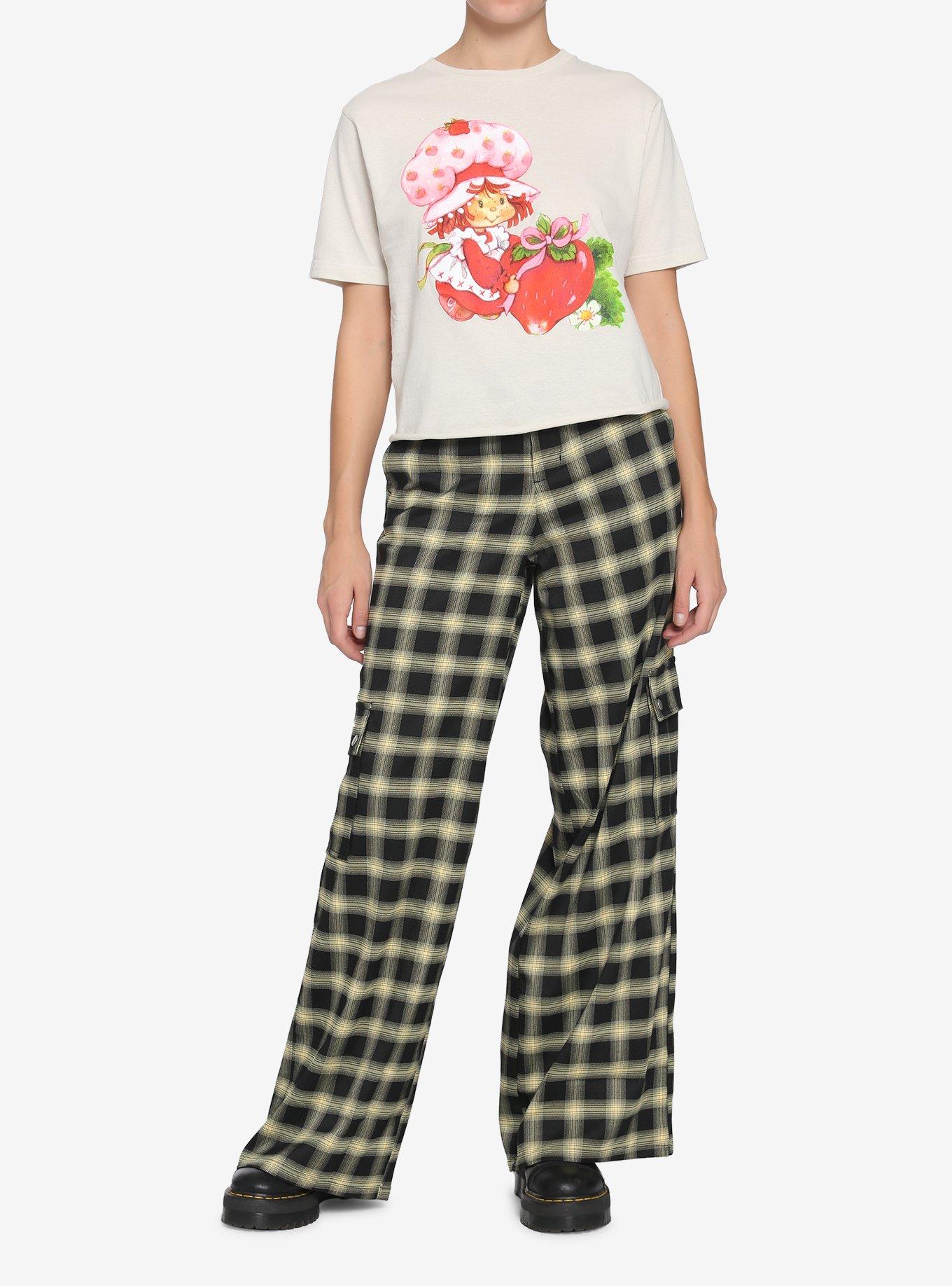 Strawberry Shortcake Vintage Crop Girls T-Shirt, MULTI, alternate