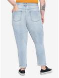 Disney The Princess And The Frog Tiana Mom Jeans Plus Size, MULTI, alternate