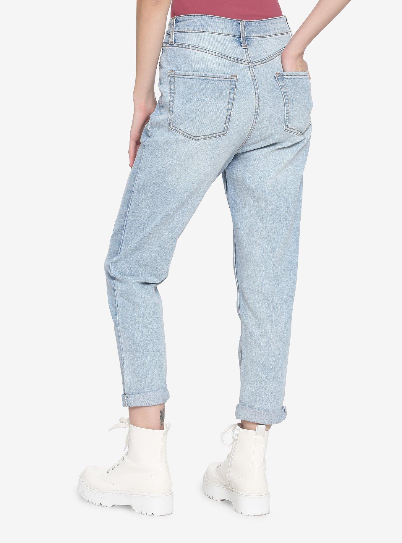 Disney Alice In Wonderland Mom Jeans, MULTI, alternate