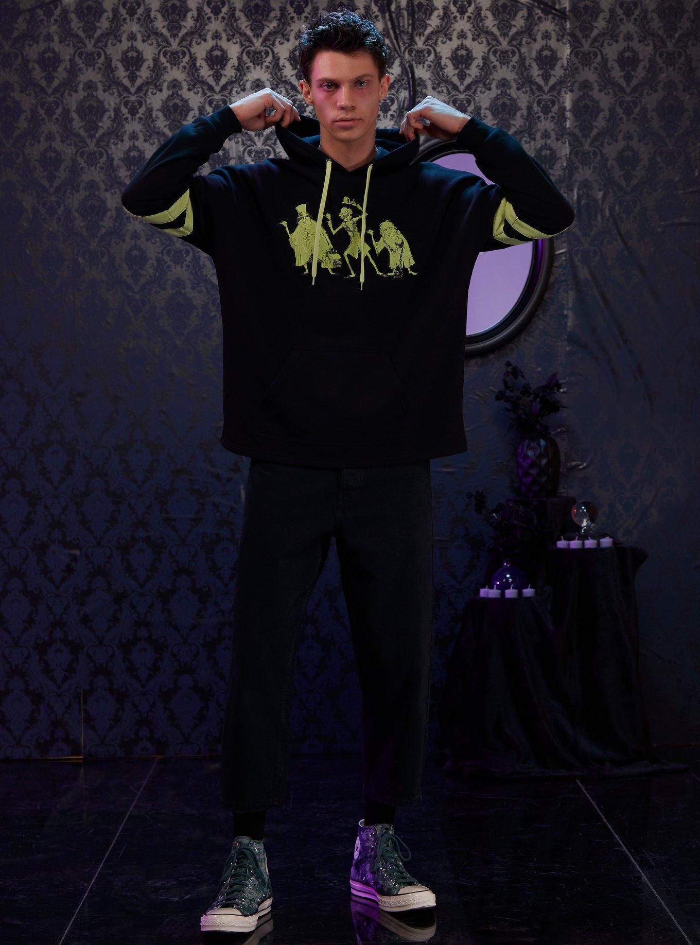 Our Universe Disney The Haunted Mansion Hitchhiking Ghosts Hoodie, GREEN, alternate