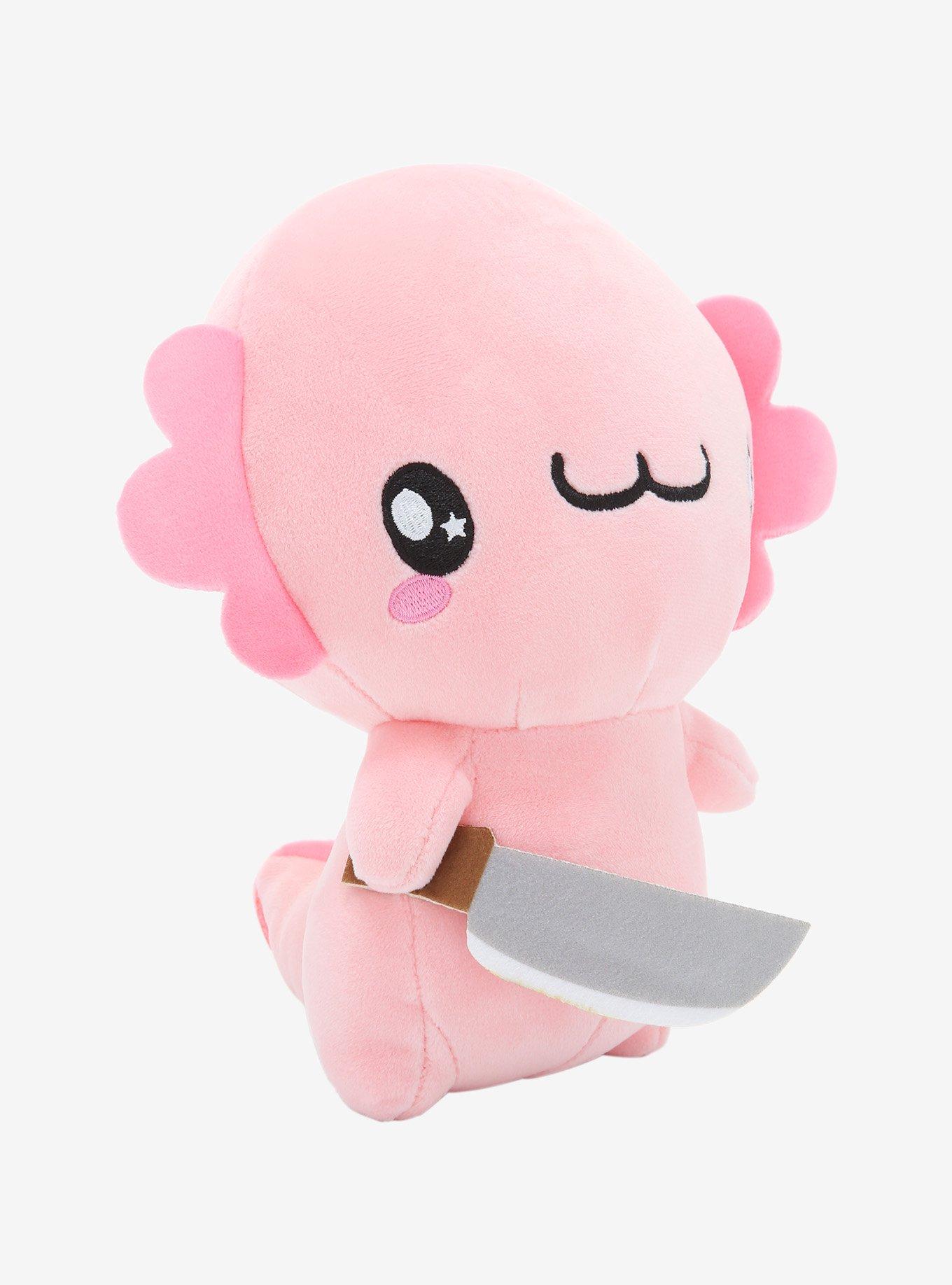 Axolotl With Knife Plush, , alternate