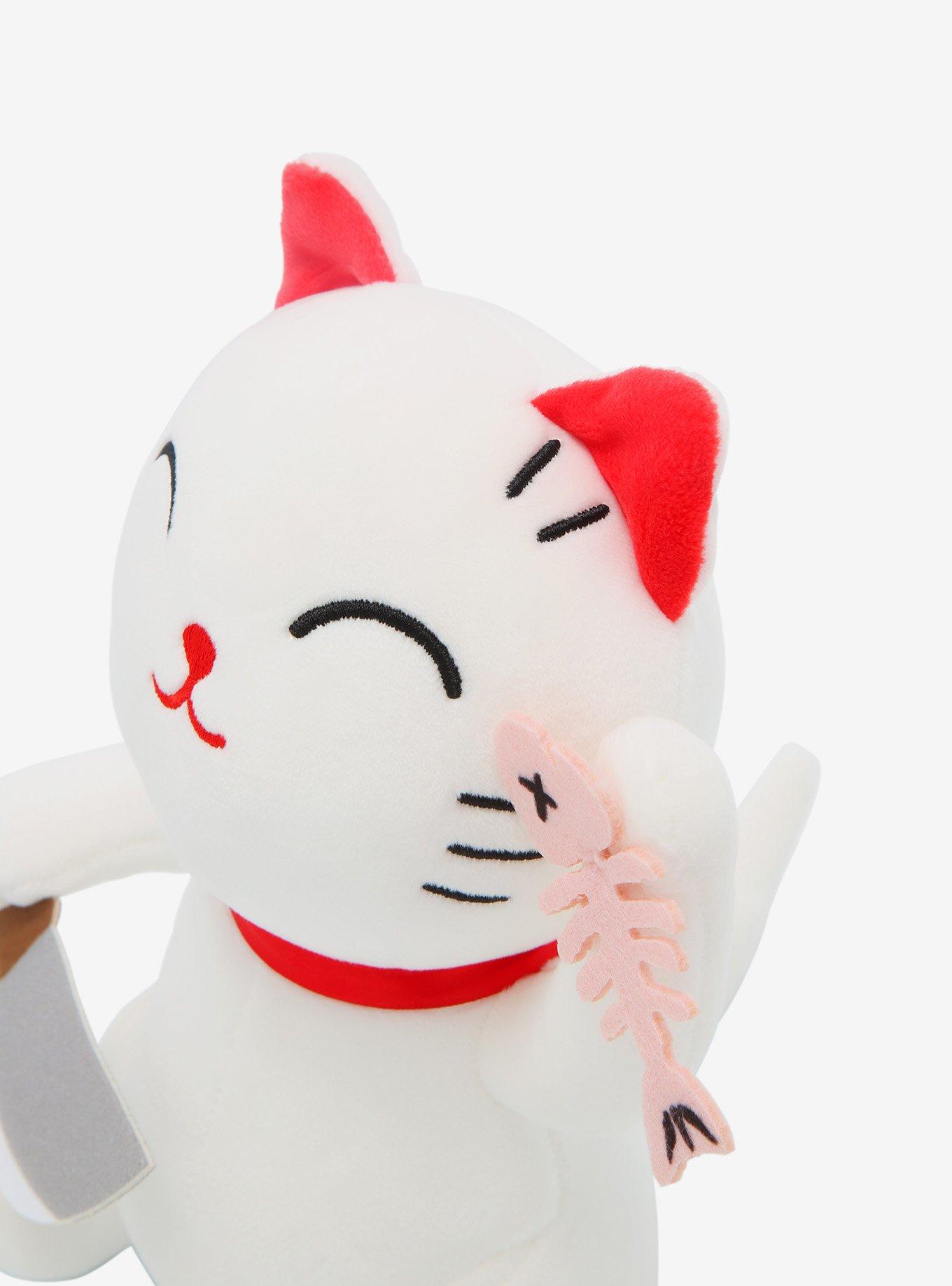 Cat With Knife & Sushi Plush, , alternate