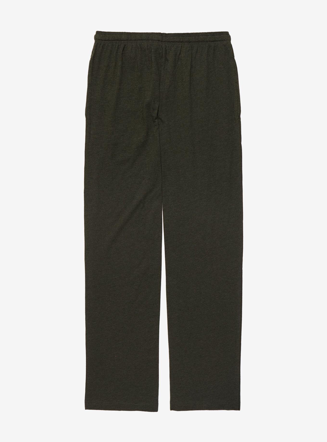 Harry Potter Slytherin Traits Sleep Pants - BoxLunch Exclusive, DARK GREEN, alternate