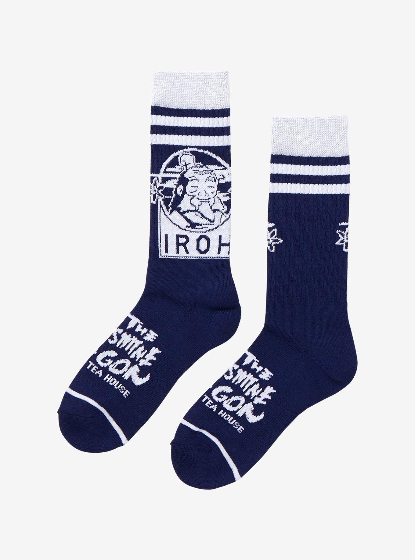 Avatar: The Last Airbender Iroh Crew Socks - BoxLunch Exclusive, , alternate