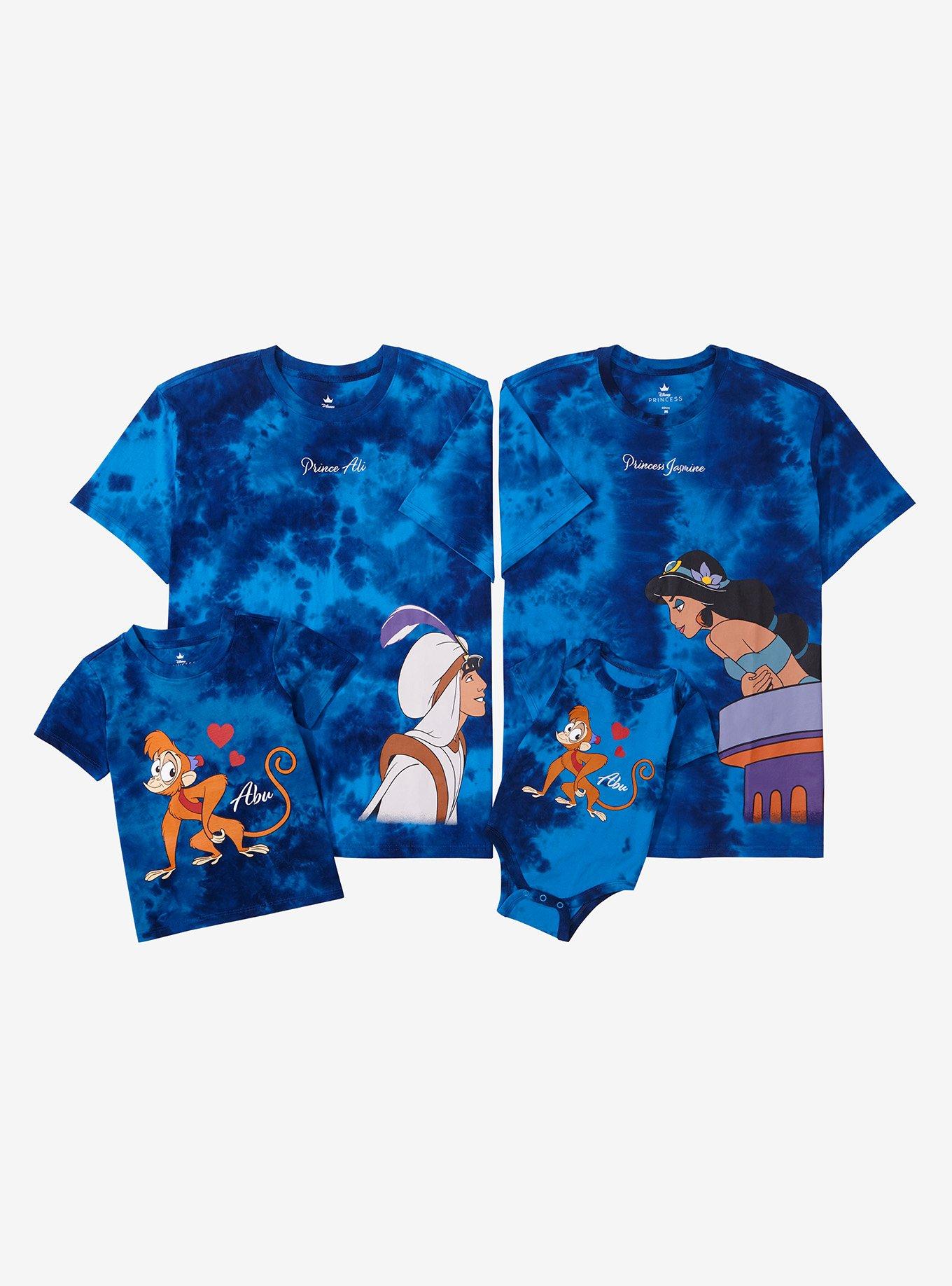 Disney Aladdin Abu Hearts Toddler Tie-Dye T-Shirt - BoxLunch Exclusive, TIE DYE, alternate
