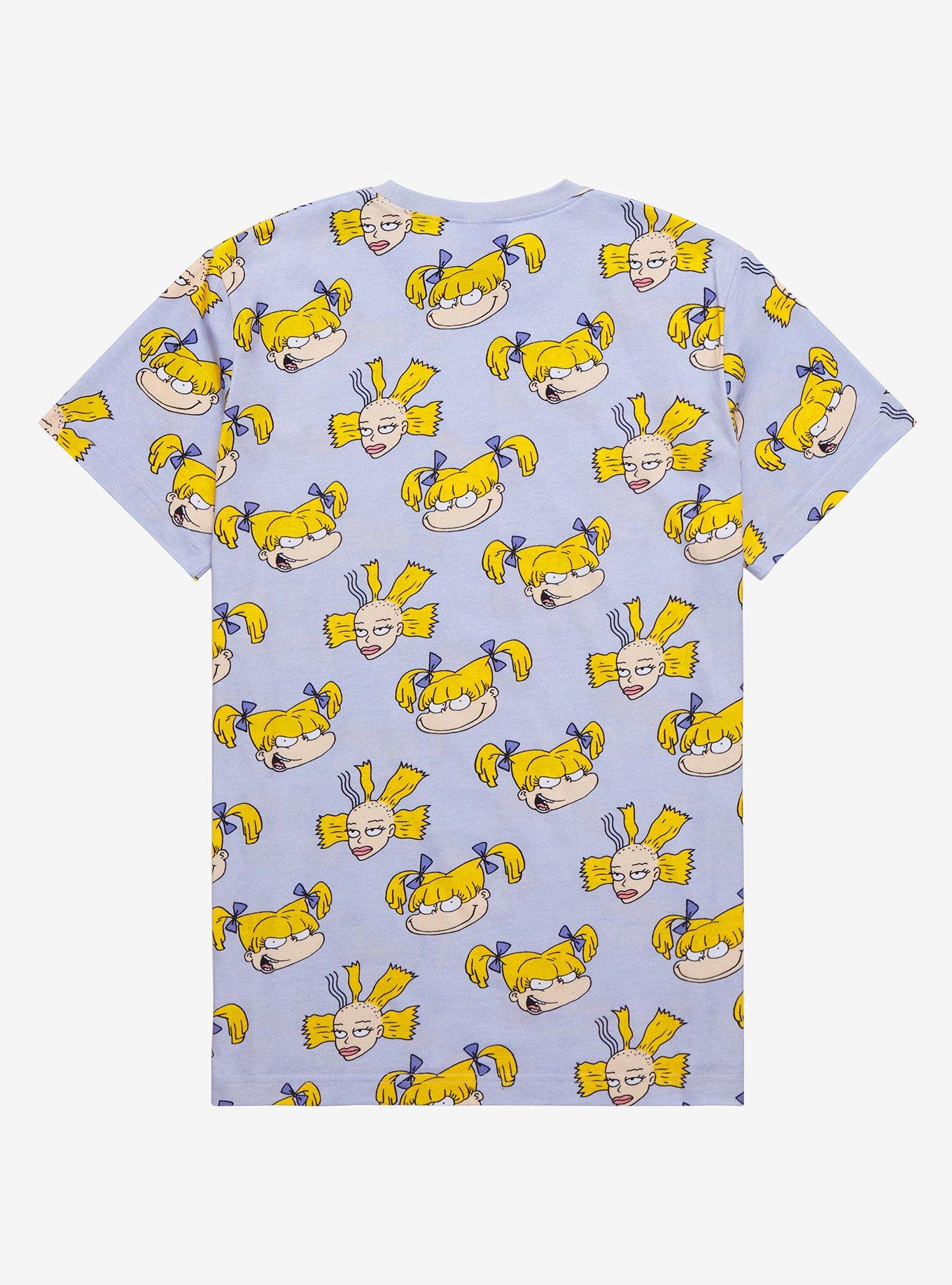 Cakeworthy Rugrats Angelica & Cynthia Allover Print T-Shirt, MULTI, alternate