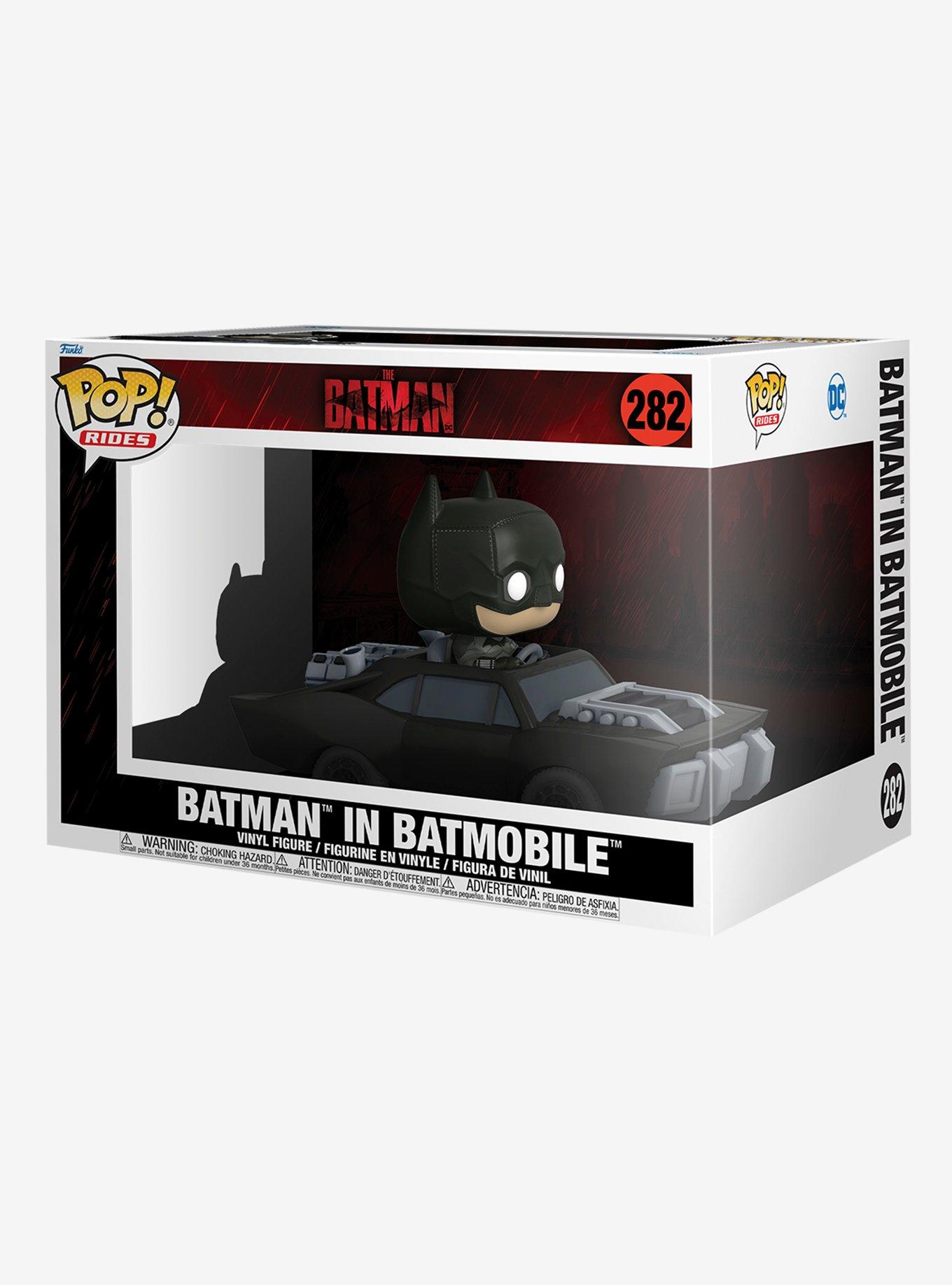 Funko Pop! Rides The Batman Batman in Batmobile Vinyl Figure, , alternate