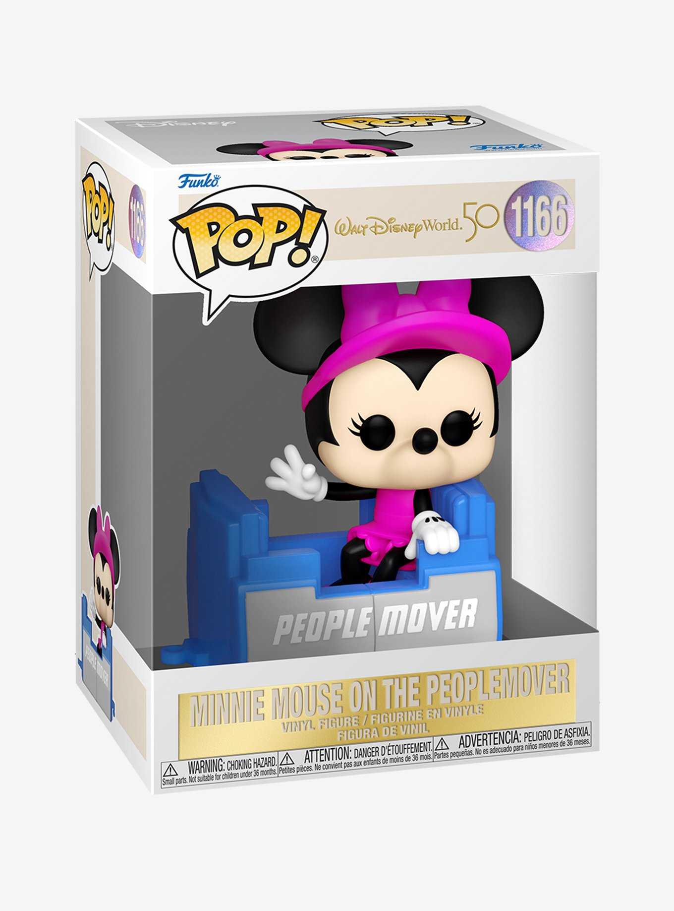 Funko Pop! Walt Disney World 50th Anniversary Minnie Mouse on the PeopleMover Vinyl Figure , , hi-res
