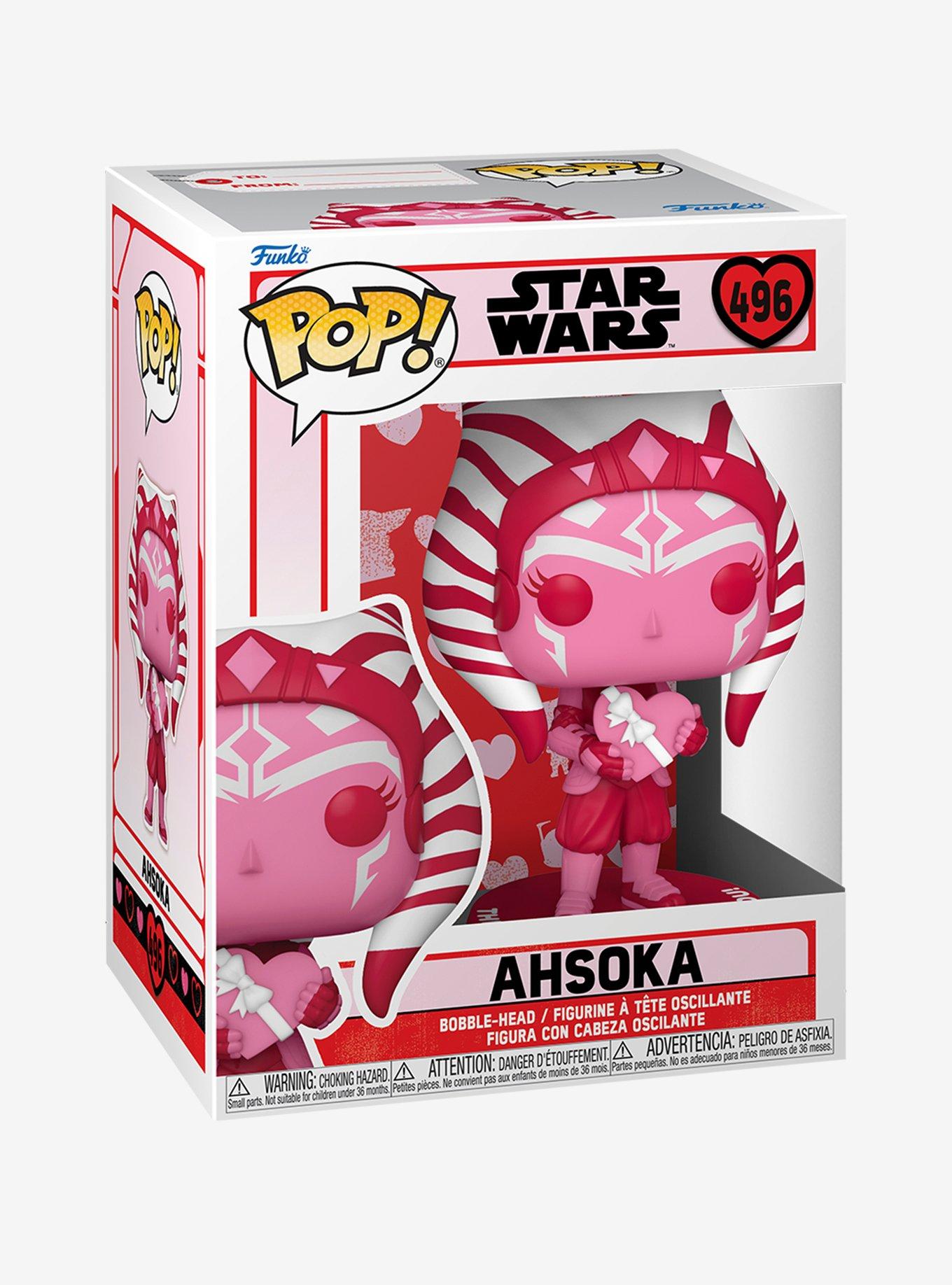 Funko Pop! Star Wars Ahsoka Tano (Valentine's Day) Vinyl Bobble-Head, , alternate