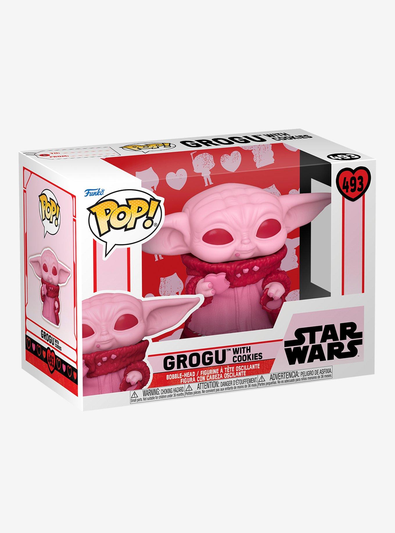 Funko Pop! Star Wars The Mandalorian Grogu with Cookies Vinyl Bobble-Head, , alternate
